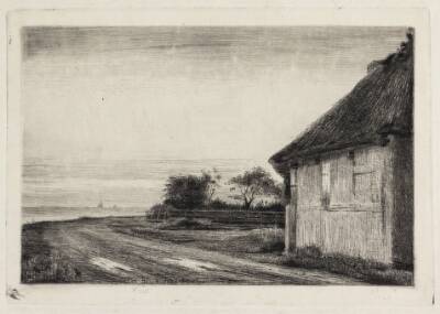 Huset og haven ved havet