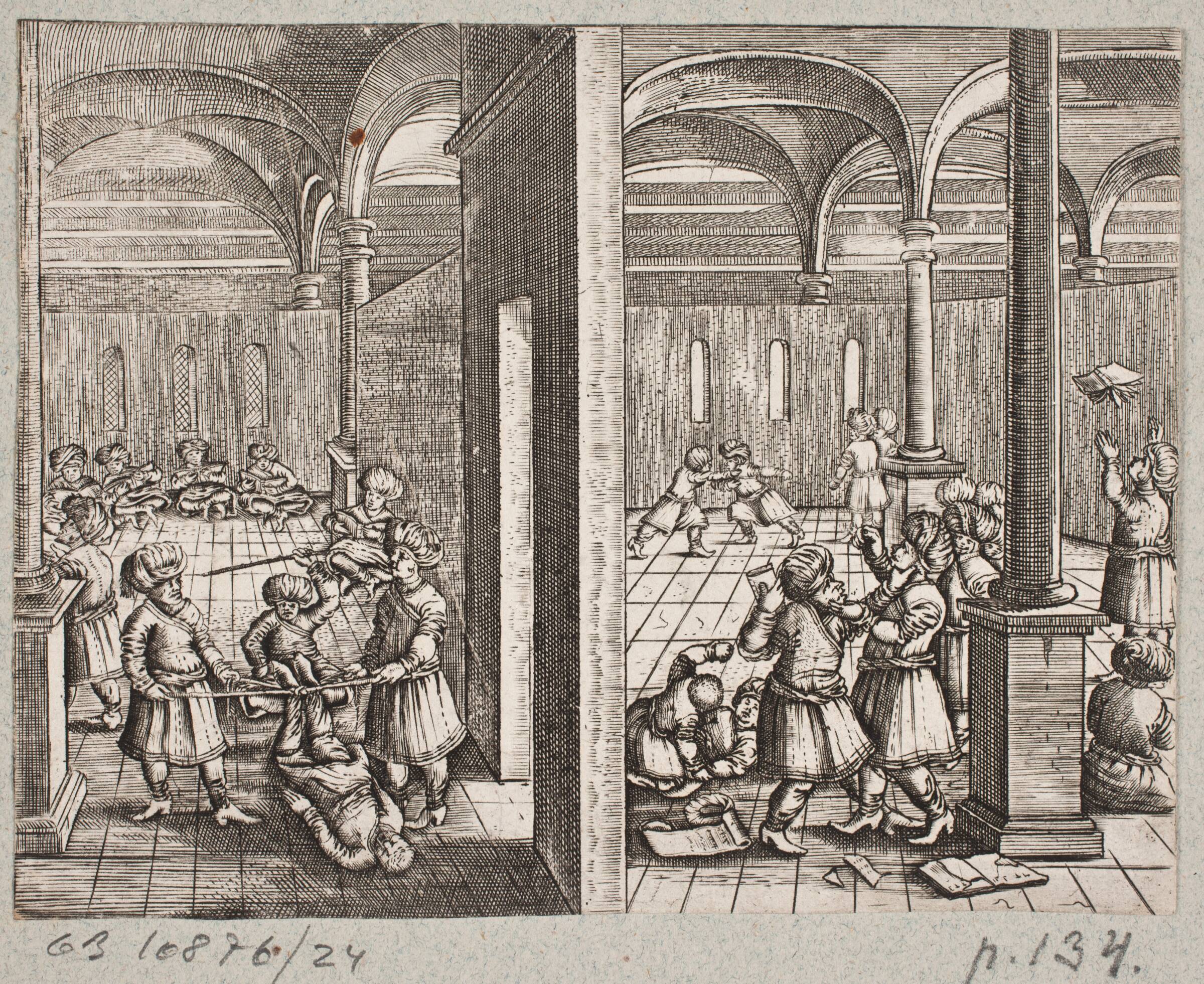 Illustration til Adam Olearius, “Persianischer Rosenthal von einem Sinnreichen Poeten Schich Saadi […]”, Schleswig 1660, J. Muller, 1645