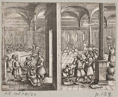 Illustration til Adam Olearius, “Persianischer Rosenthal von einem Sinnreichen Poeten Schich Saadi […]”, Schleswig 1660
