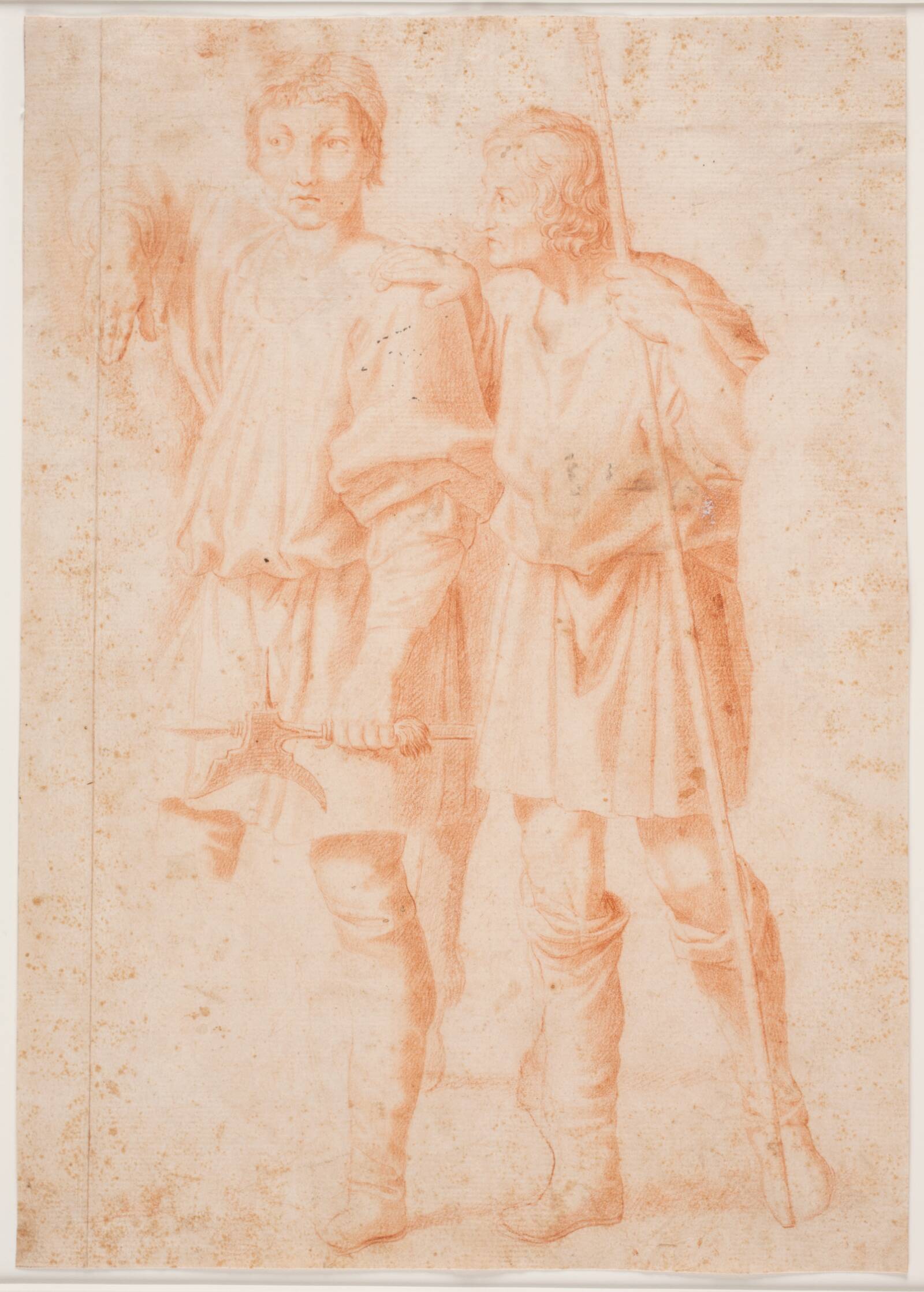 Studie efter Rafael, Hendrik Krock, 1686-1738