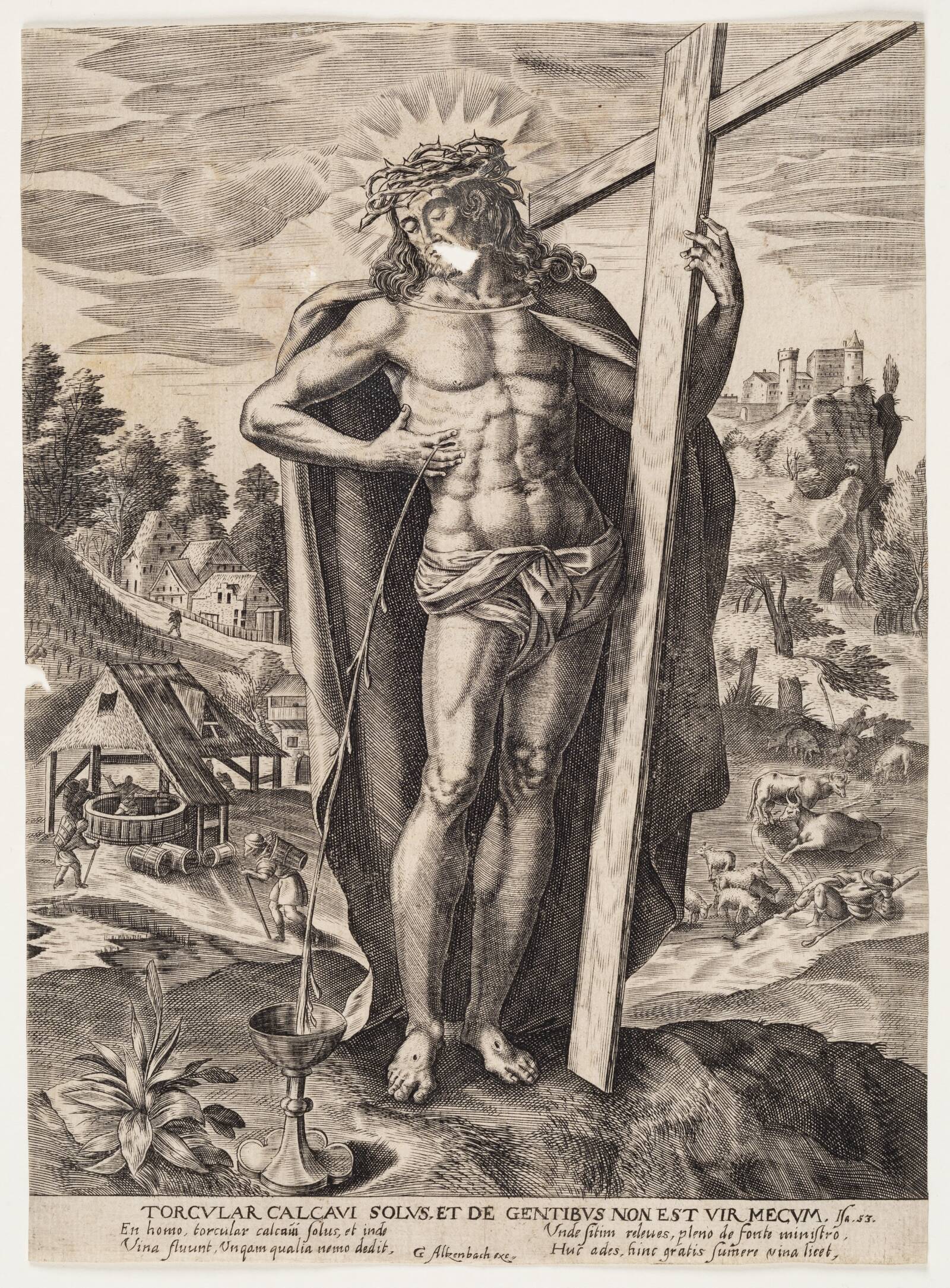 Frelserens blod, Ubekendt, 1609-1672
