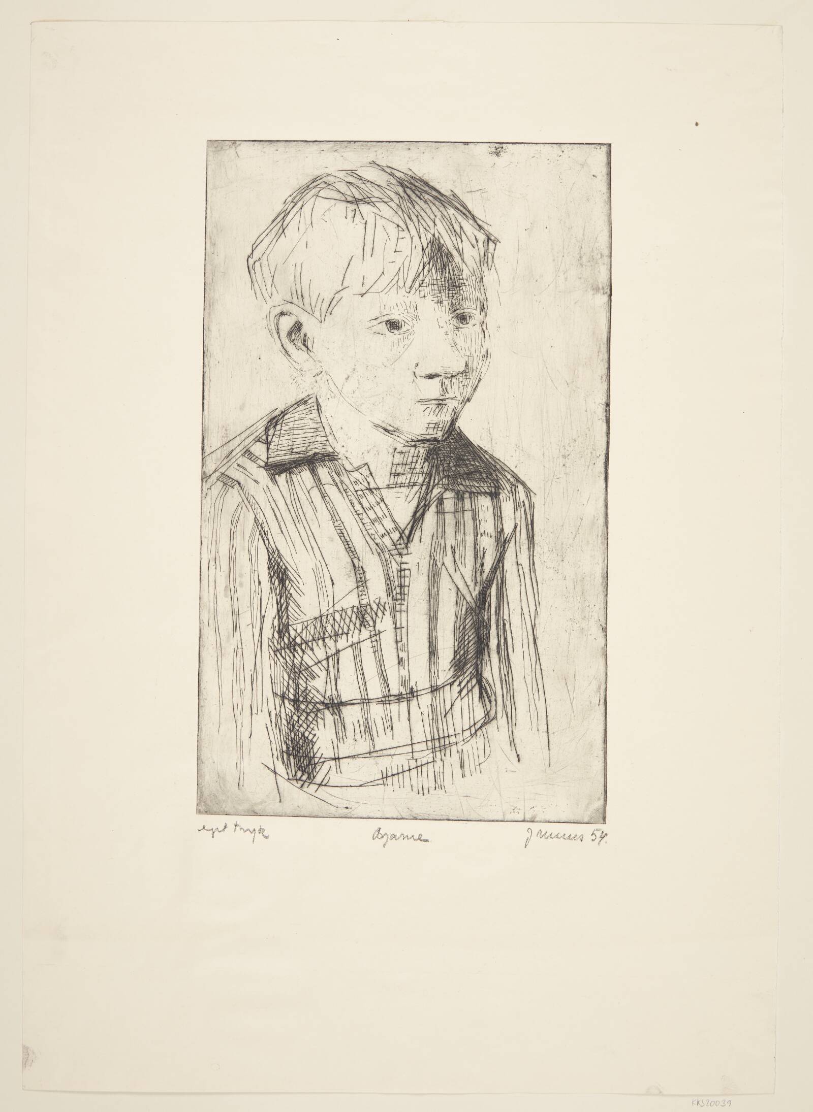 Bjarne, Jane Muus, 1954