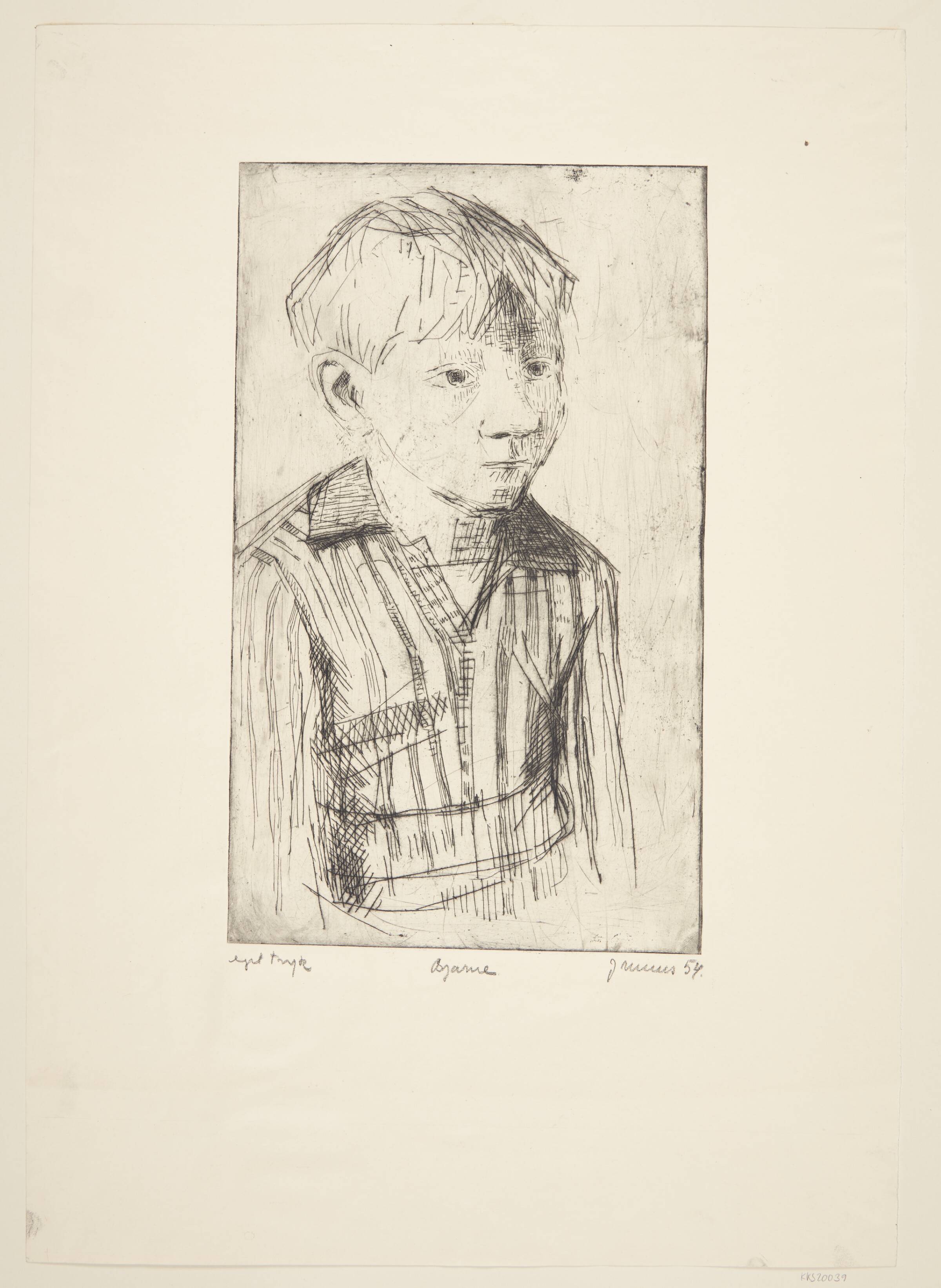 Bjarne, Jane Muus, 1954