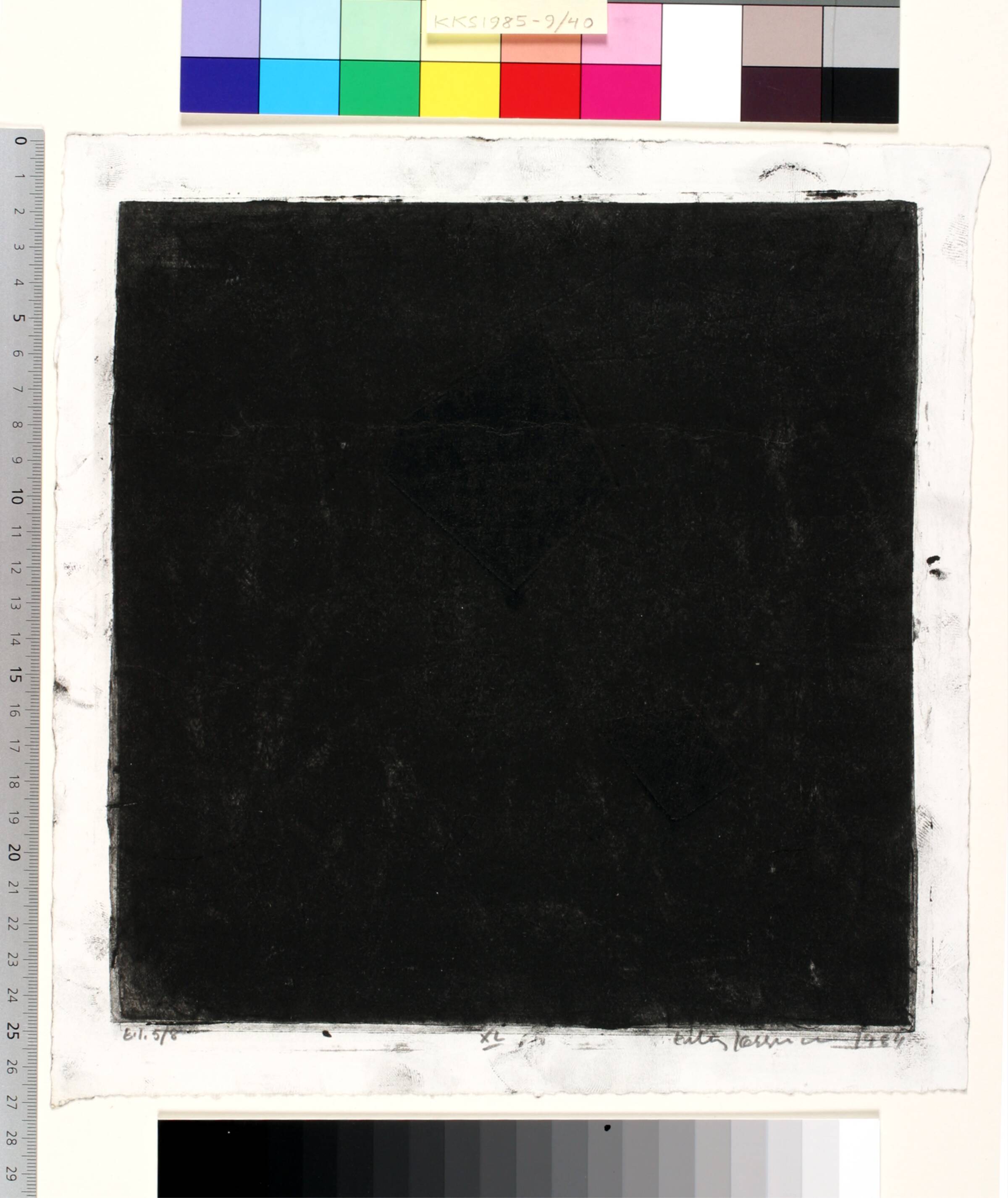 Dagbogsblad XL, Erling Jørgensen, 1984