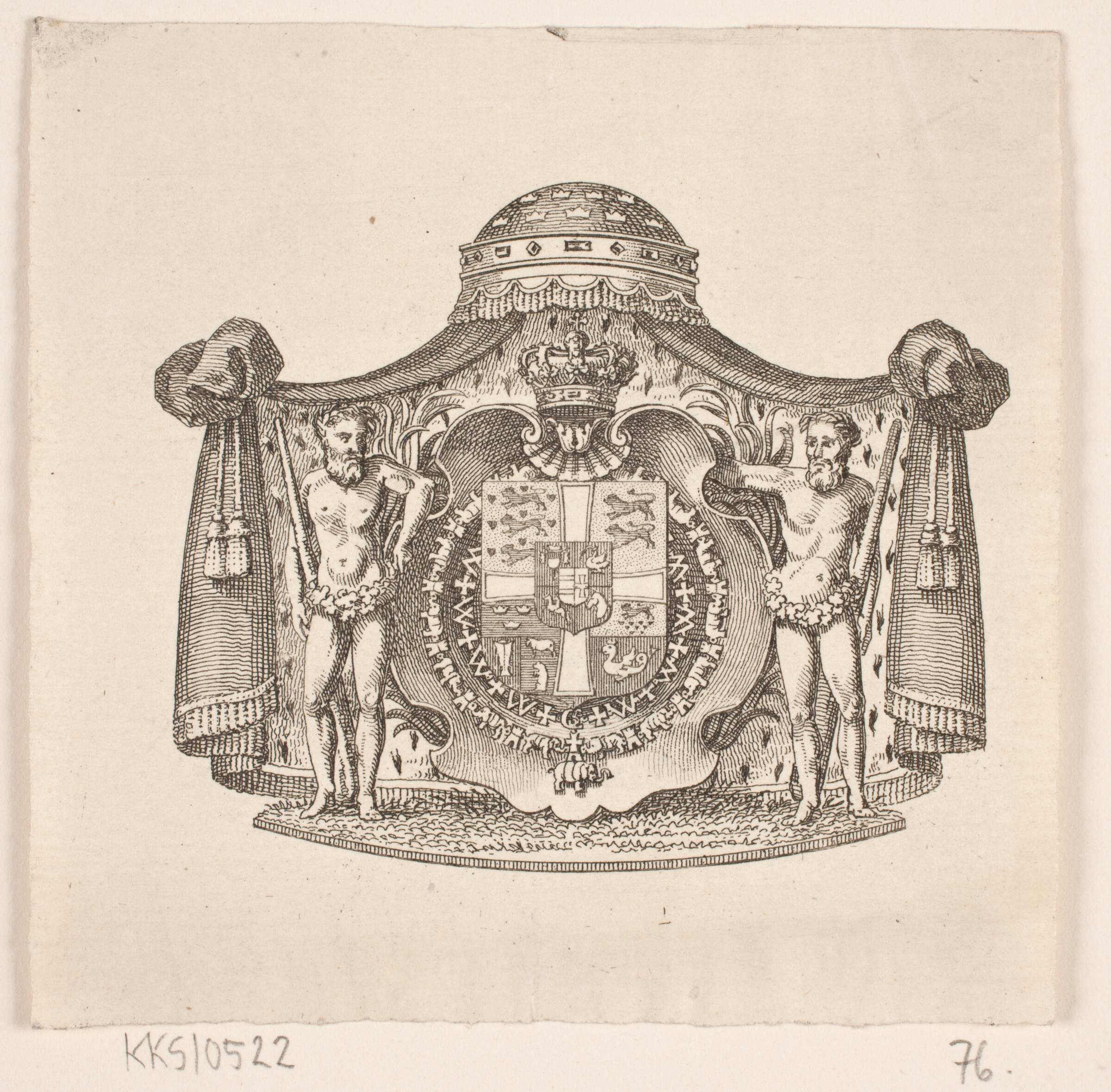 Dansk rigsvåben, Oluf Olufsen Bagge, 1780-1836