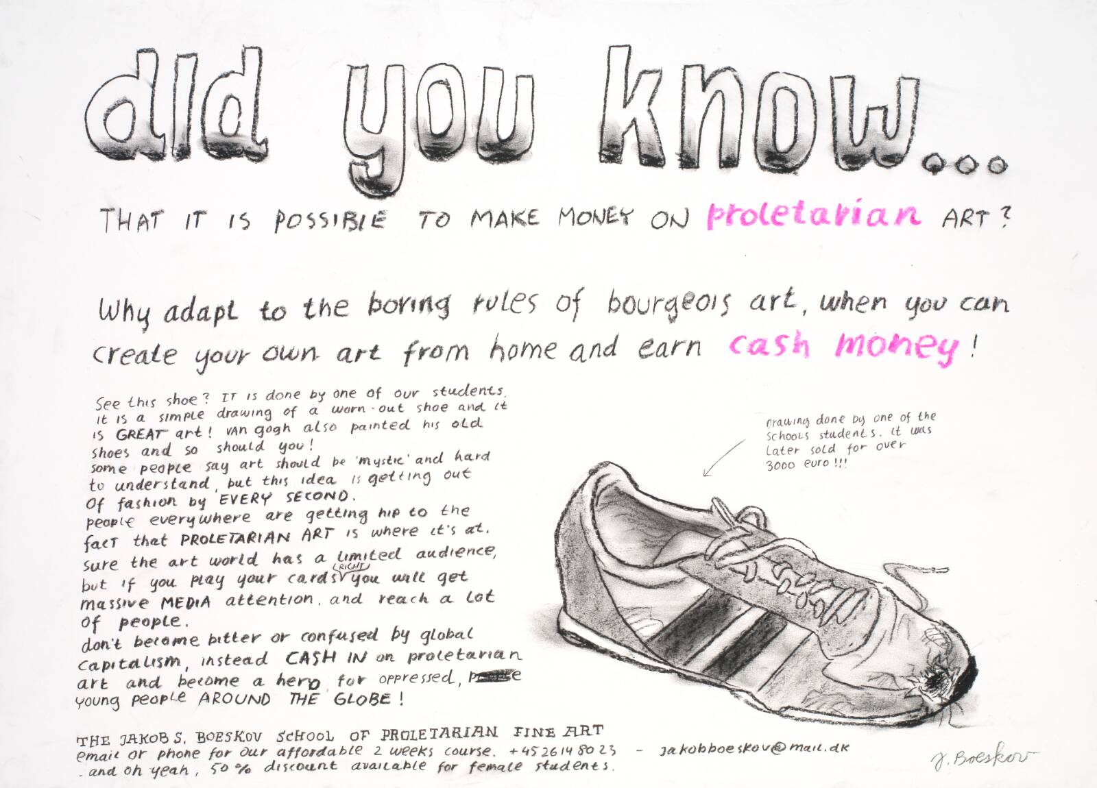 Did you know, Jakob S. Boeskov, 2005