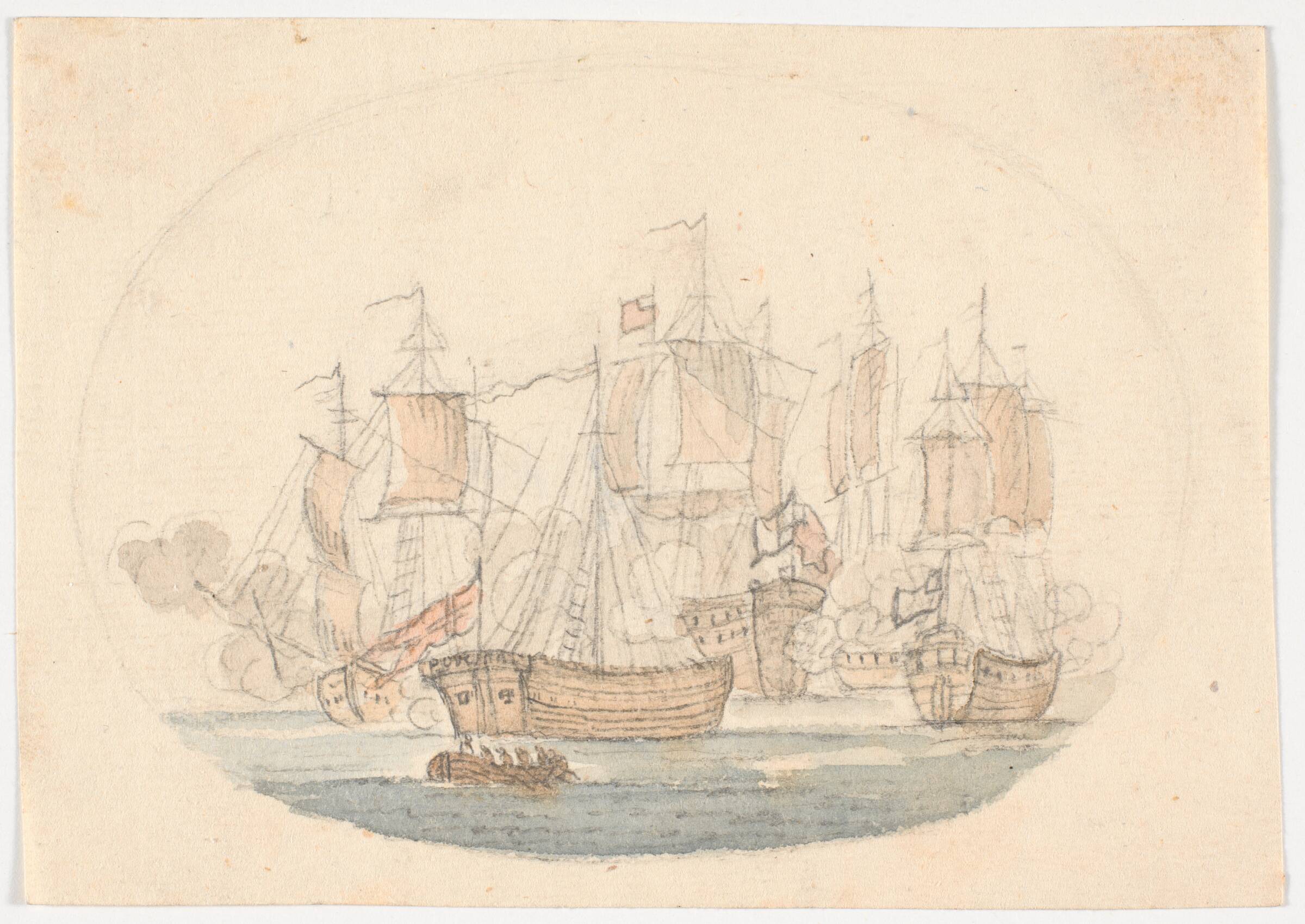 Søslag, C.A. Lorentzen, 1746-1828