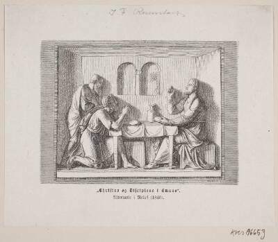 Kristus og diciplene i Emmaus