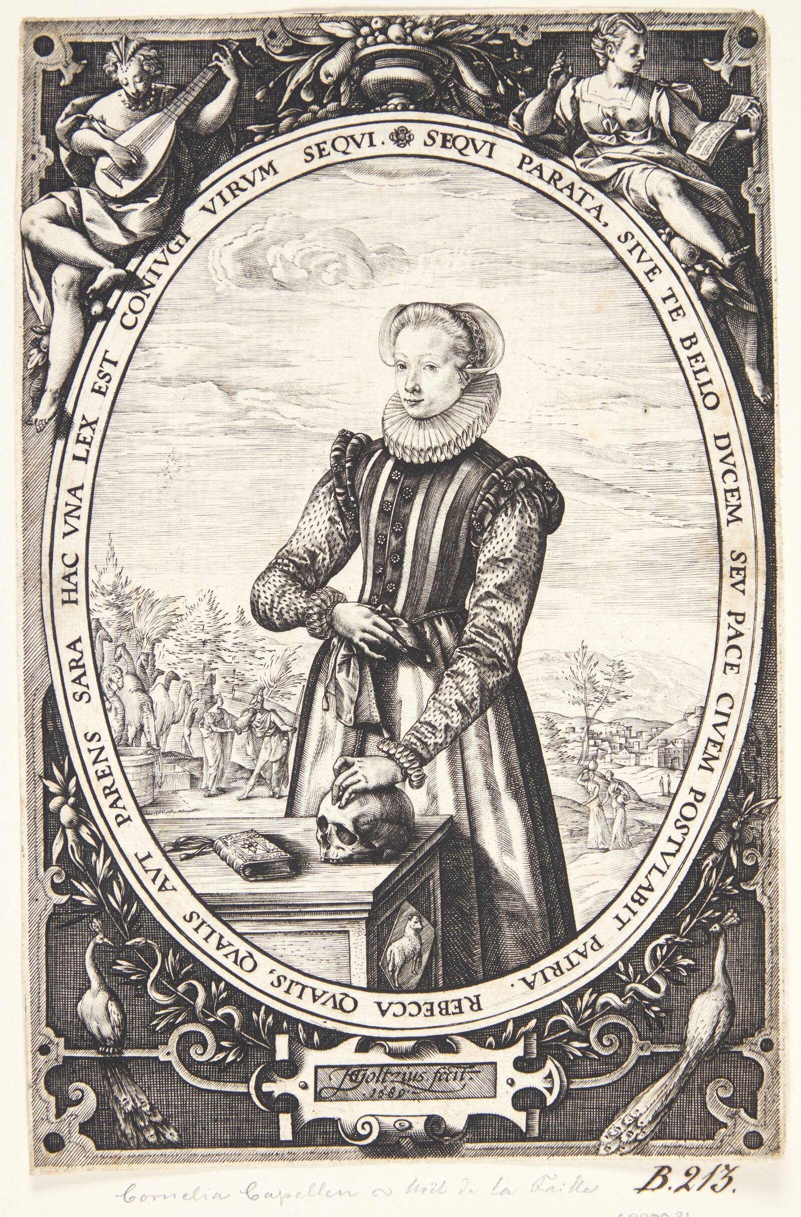Josina Hamels, Hendrick Goltzius, 1580