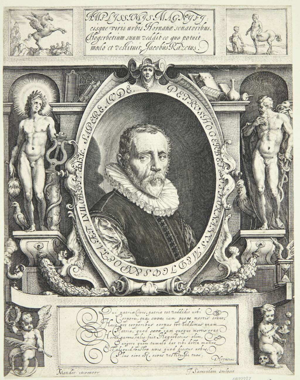 Portræt af Pieter Hogerbeets