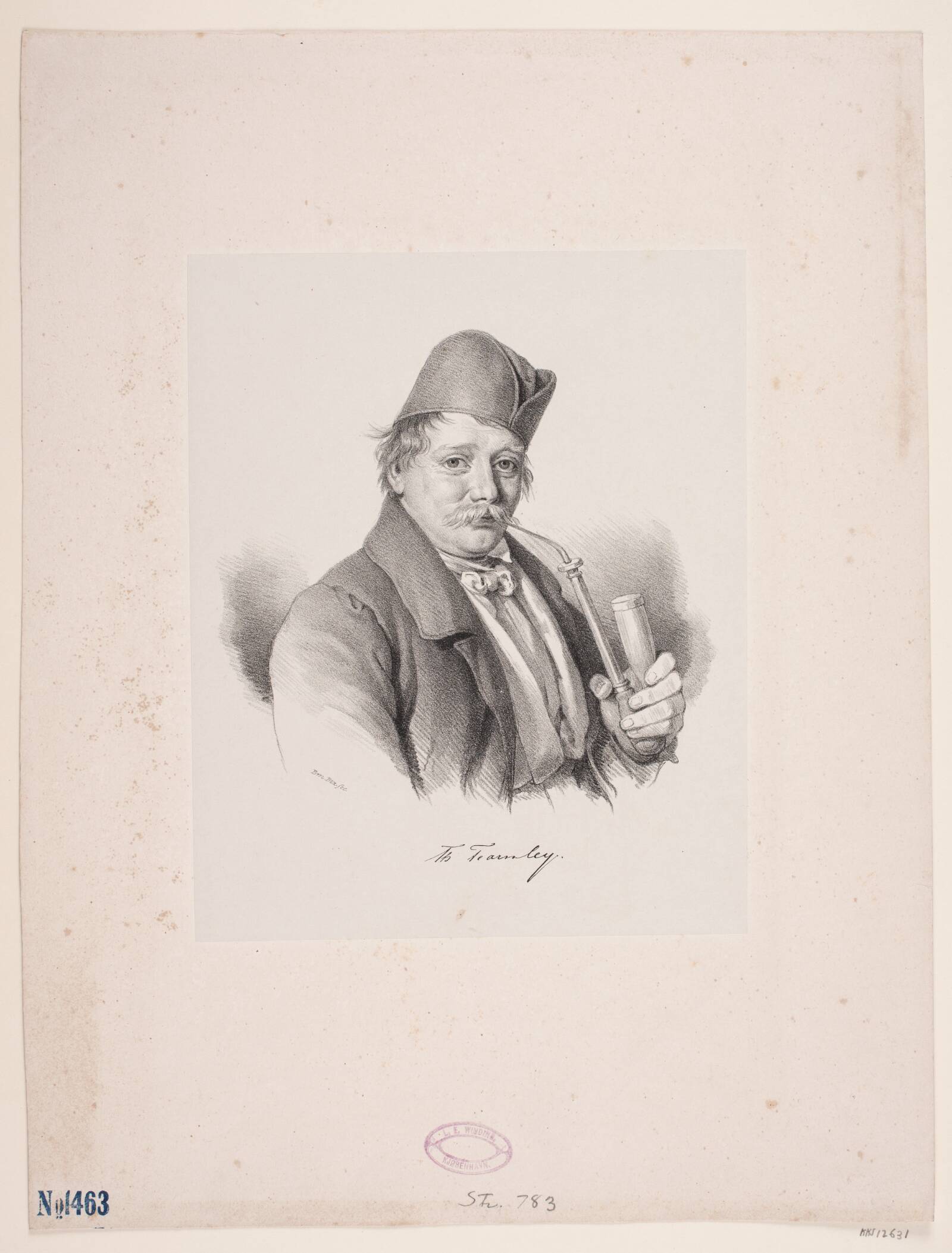 Thomas Fearnley, Emil Ditlev Bærentzen, 1843