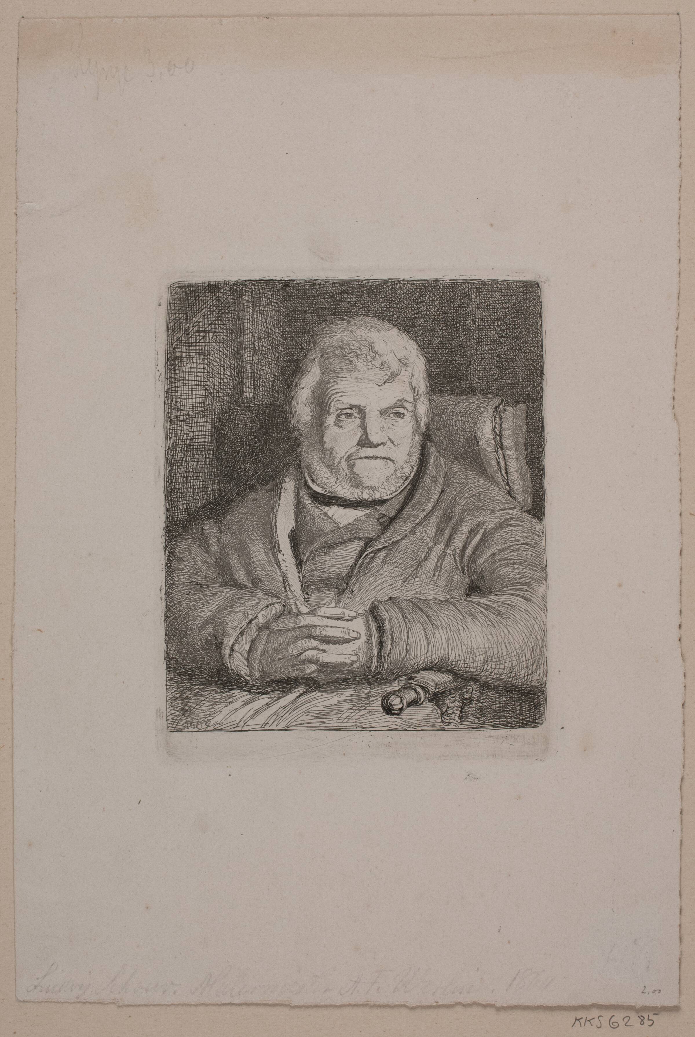 Malermester Werliin, L.A. Schou, 1864
