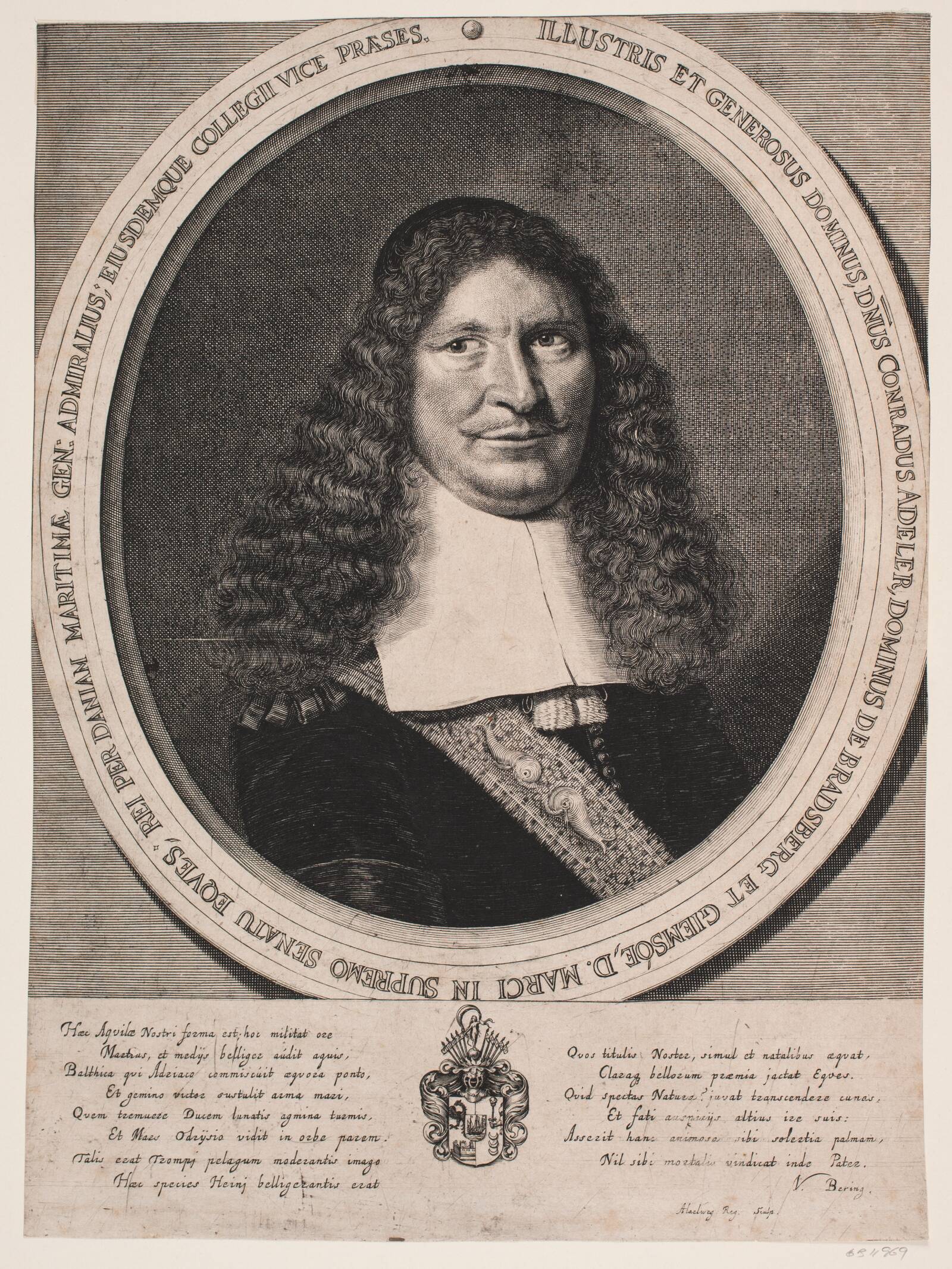Cort Adeler, Albert Haelwegh, 1665-1669