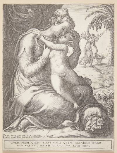 Jomfru Maria med barnet