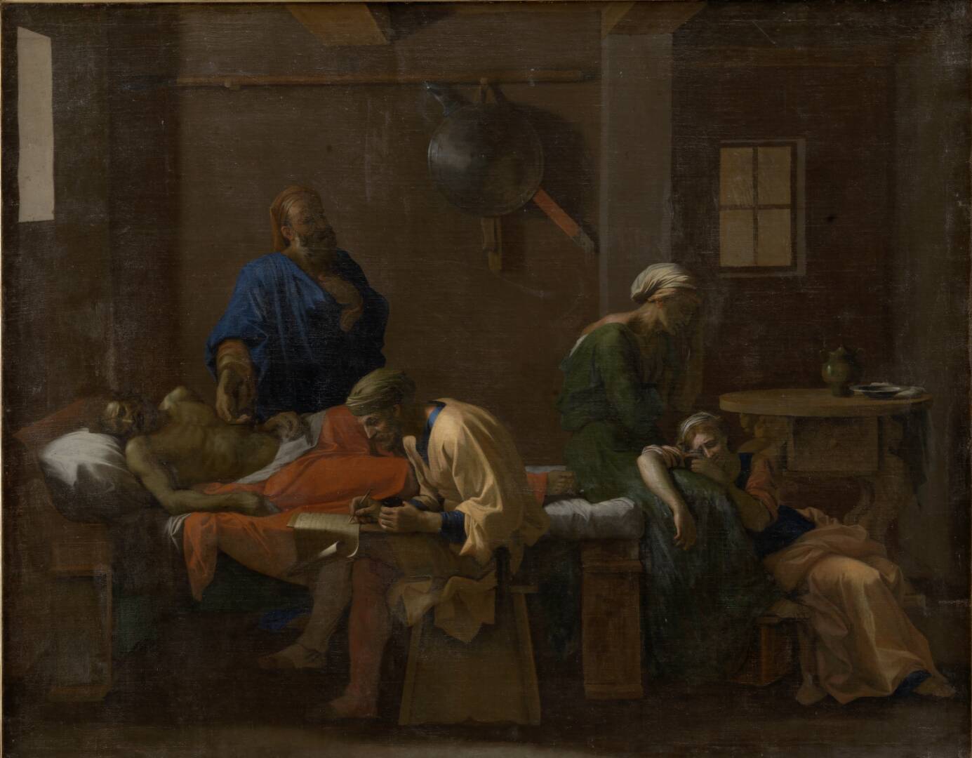 The Testament of Eudamidas, by Nicolas Poussin, 1644-1648