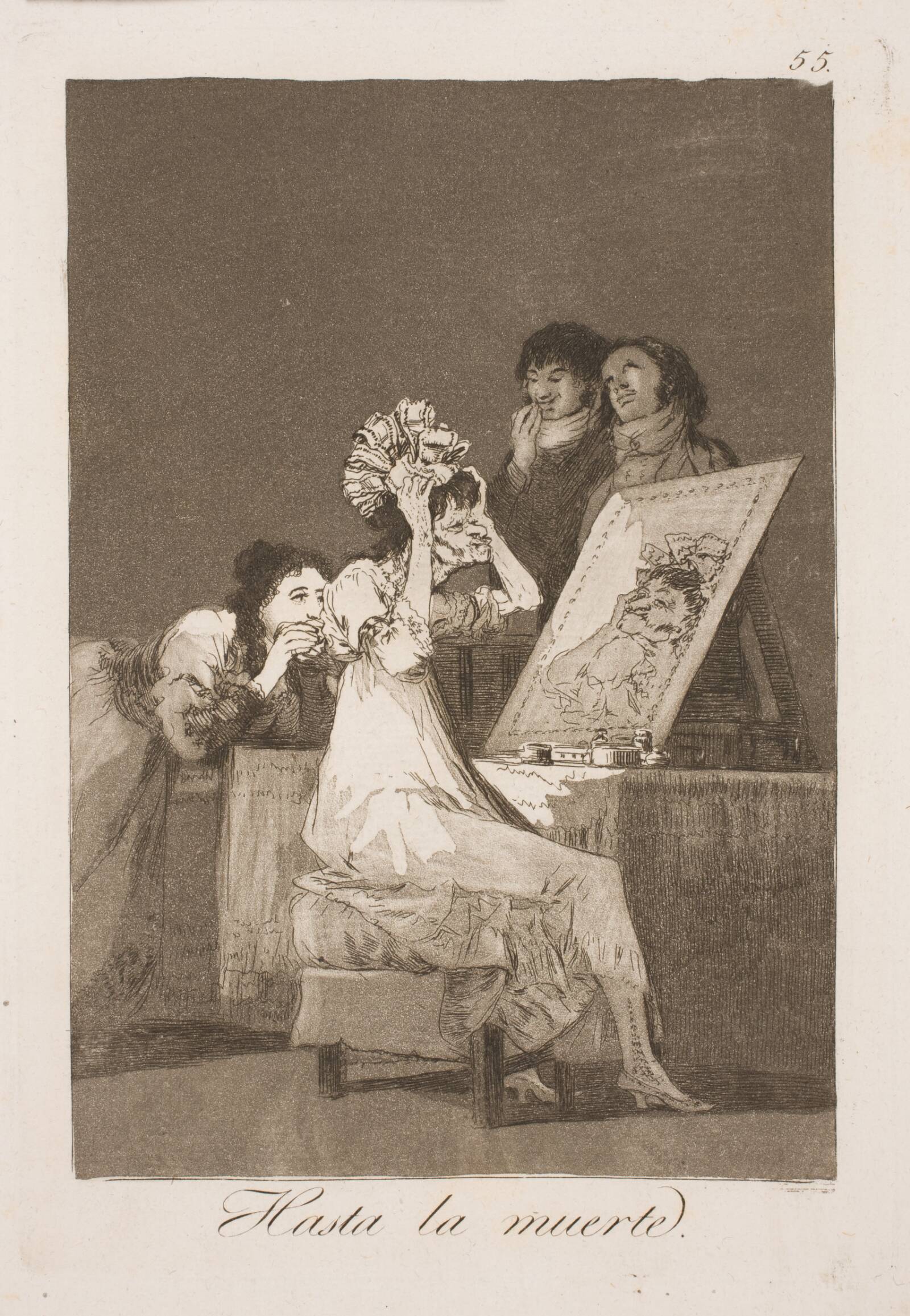 Lige til sin død, Francisco de Goya, 1797-1798
