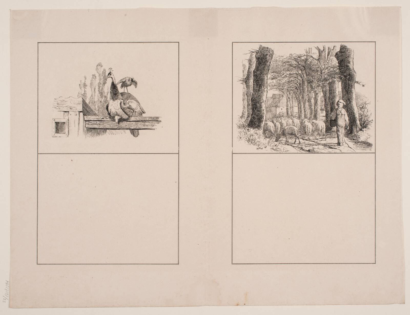 God nat!; Vogterdrengen, Adolph Kittendorff, 1845