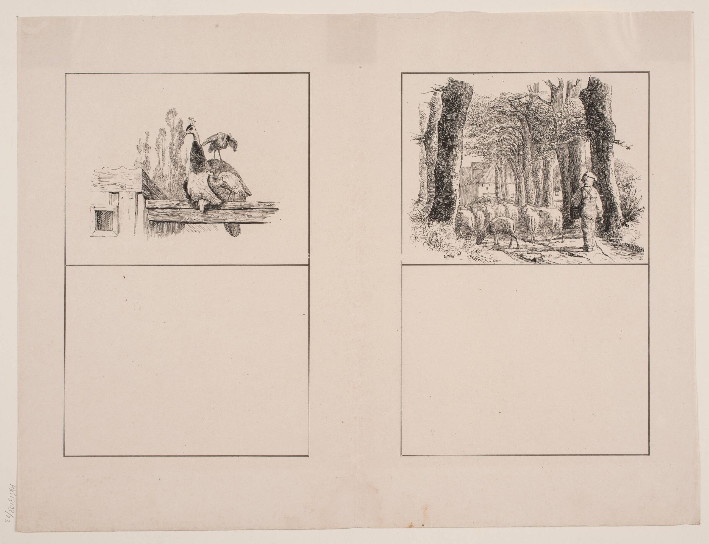 God nat!; Vogterdrengen, Adolph Kittendorff, 1845