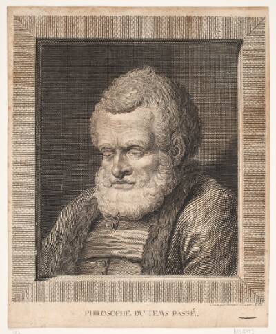 "Philosophe du tems passé"