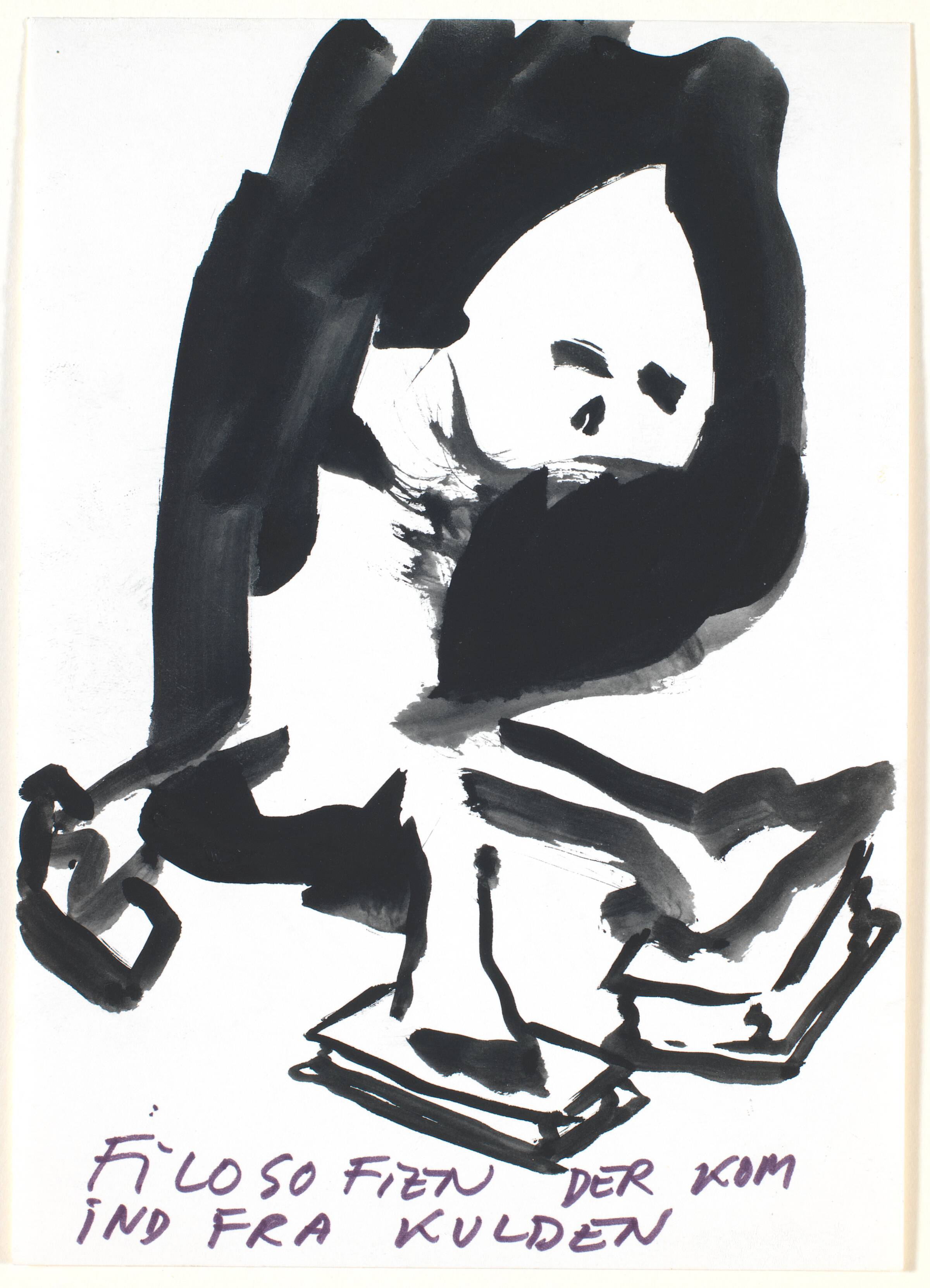Filosofien der kom ind fra kulden, Claus Carstensen, 1982