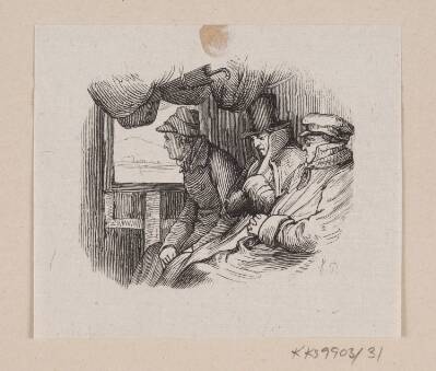 Illustration til "Lykkens Kalosker" i H.C. Andersen, "Eventyr og Historier", Bind 1