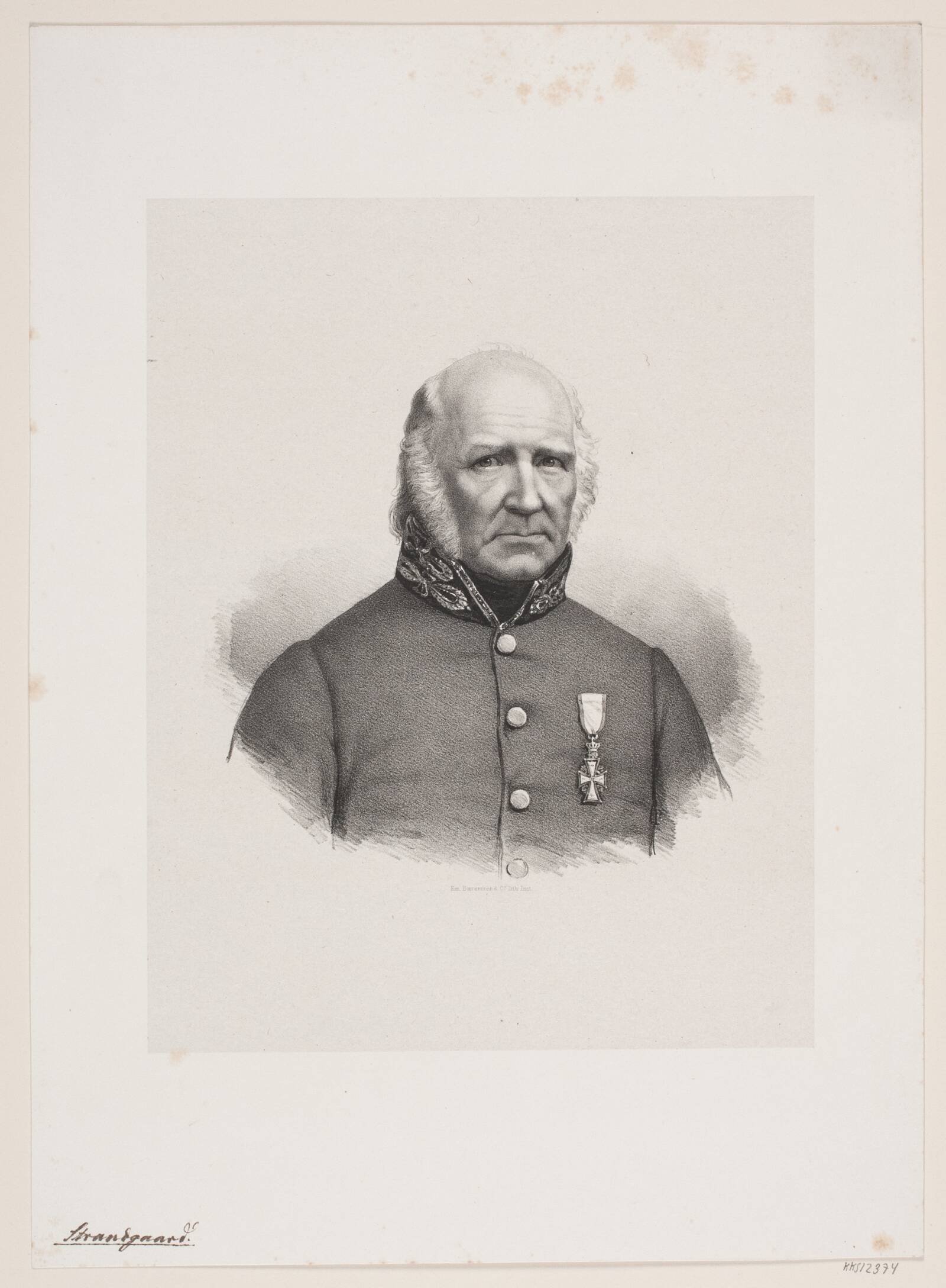 Morten Strandgaard, Ubekendt, 1837-1874