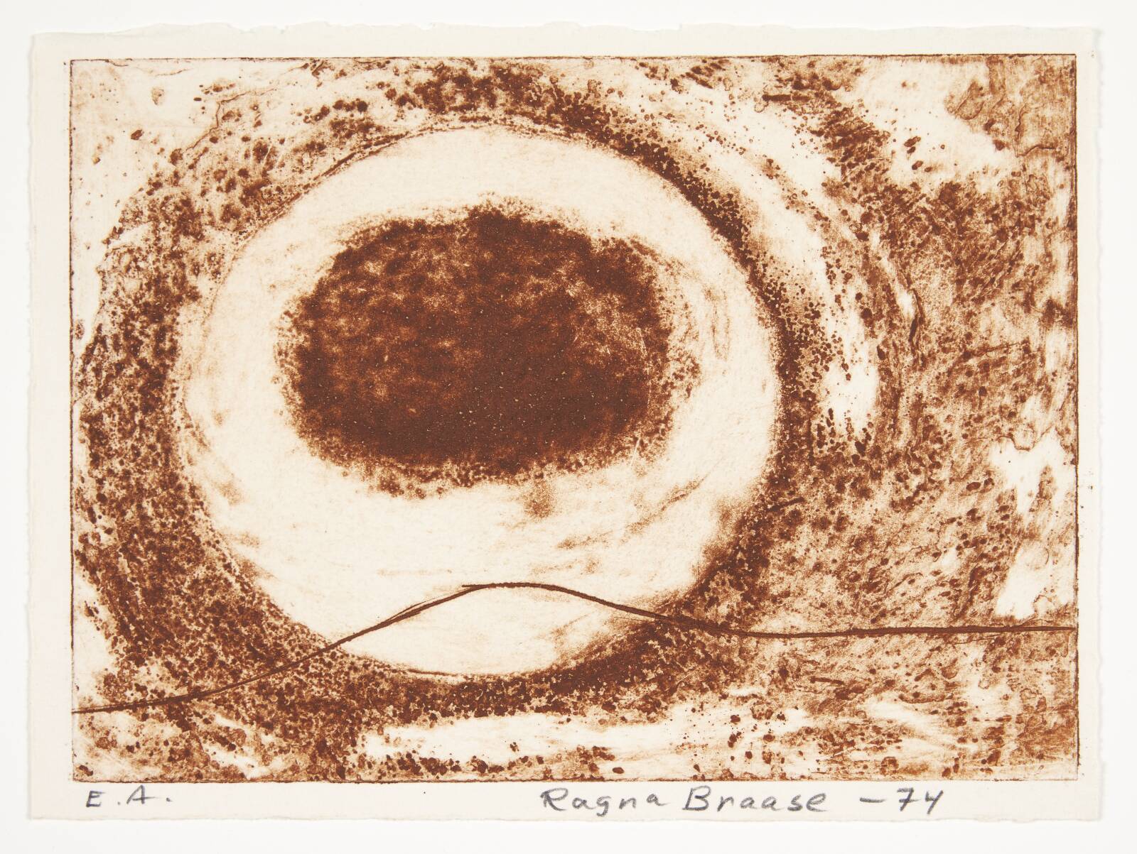 Uden titel, Ragna Braase, 1974