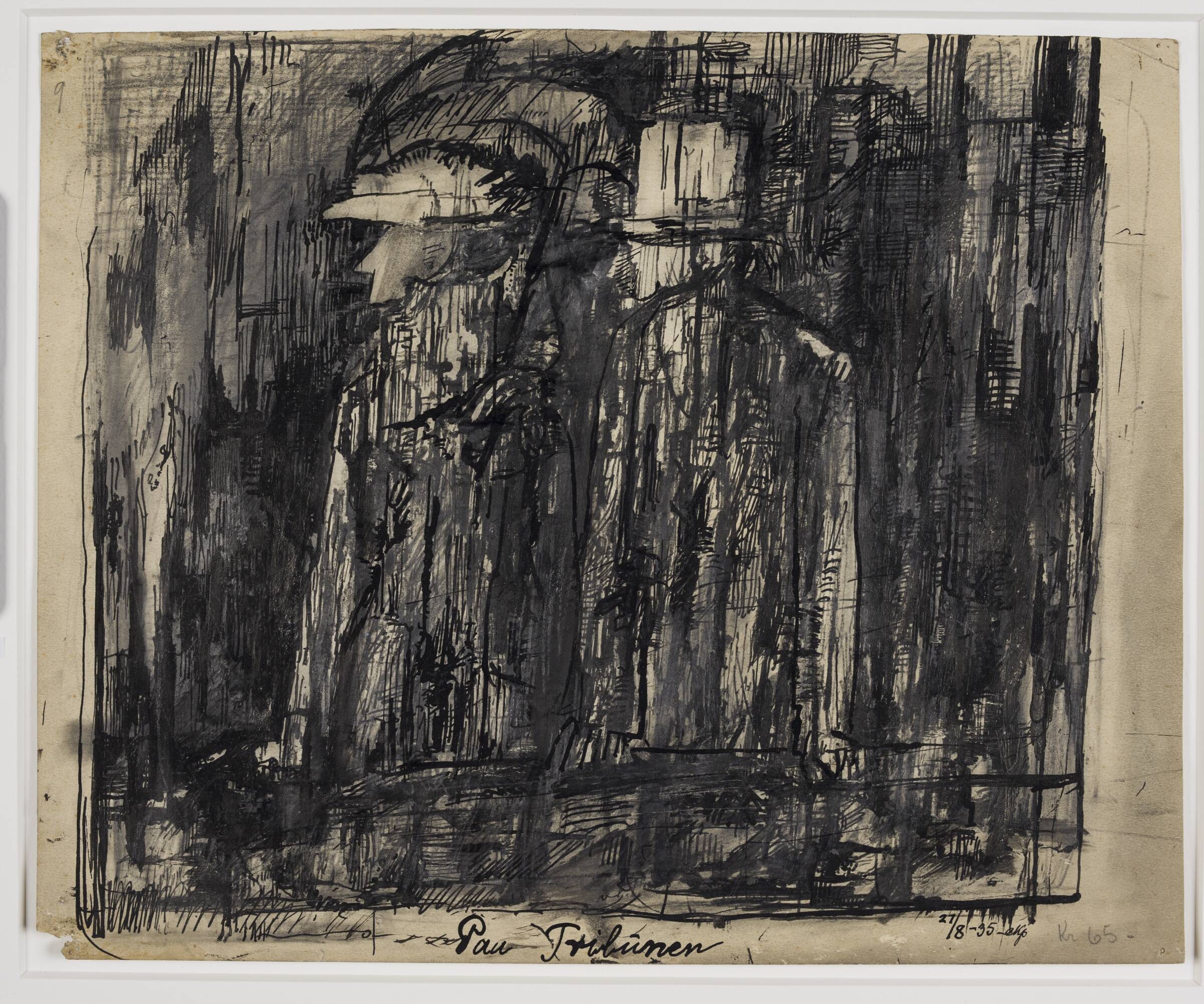 "Paa Tribunen", Christian Kongstad Petersen, 1935