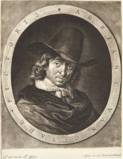 Portræt af Adriaen van Ostade