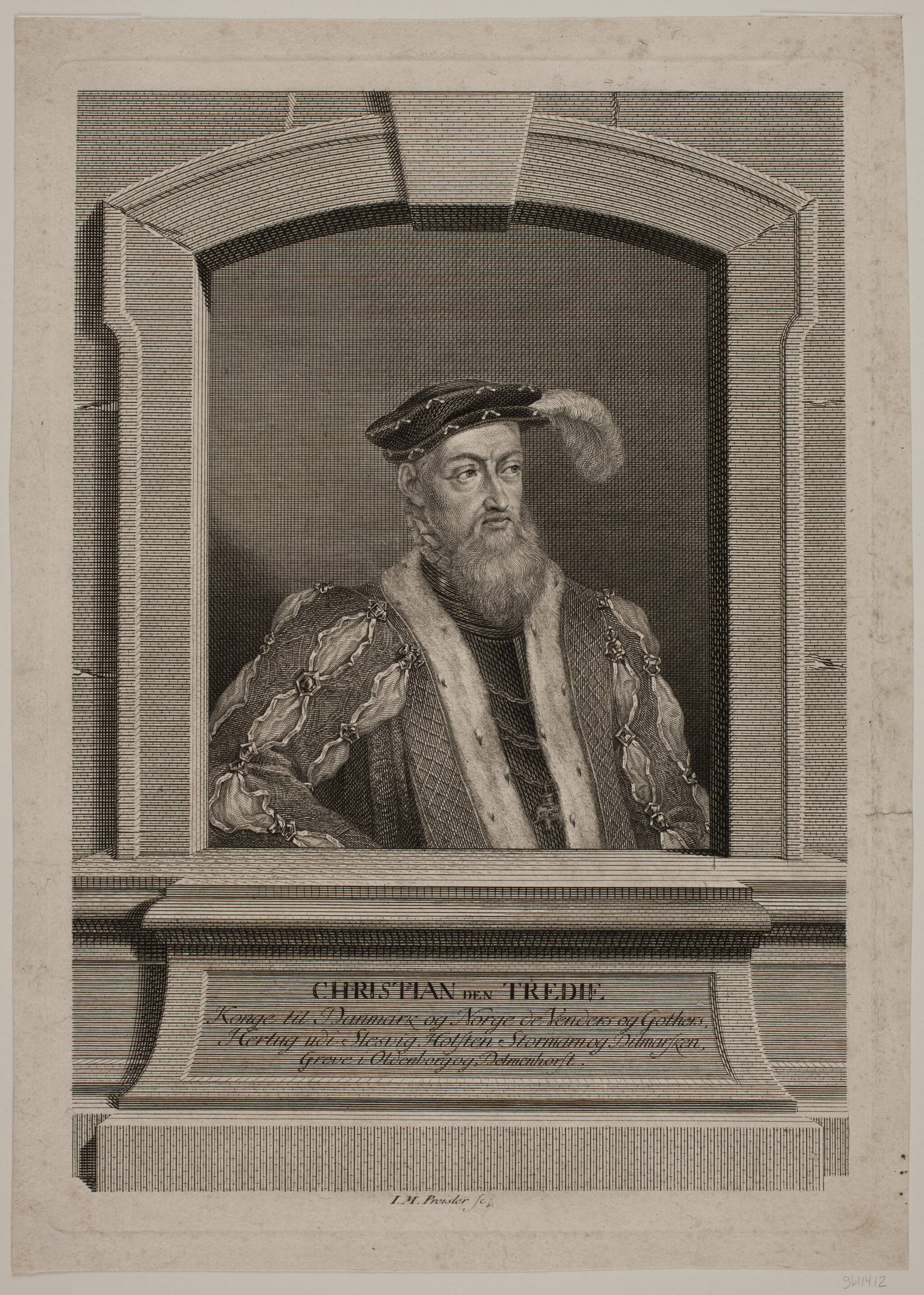 Kong Frederik I, 1768 – 1771, J.M. Preisler | SMK Open