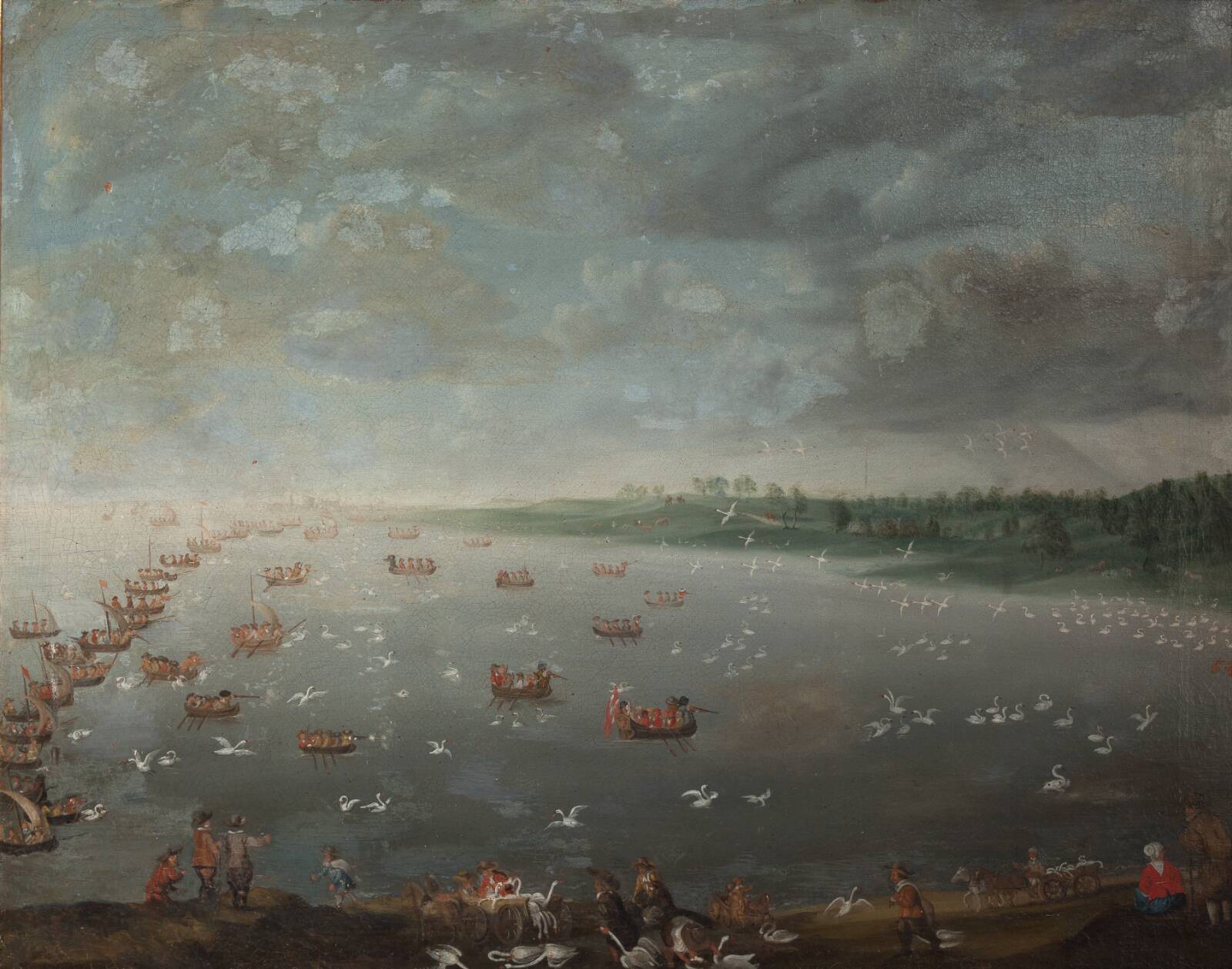 Svanejagt, de Coninck, 1699-1798