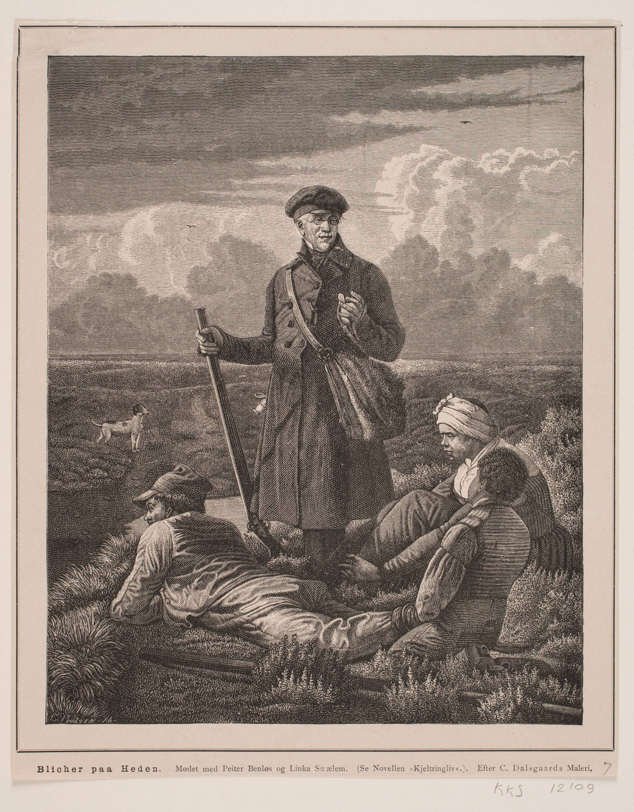 Steen Steensen Blicher, Carl Poulsen, 1855-1935