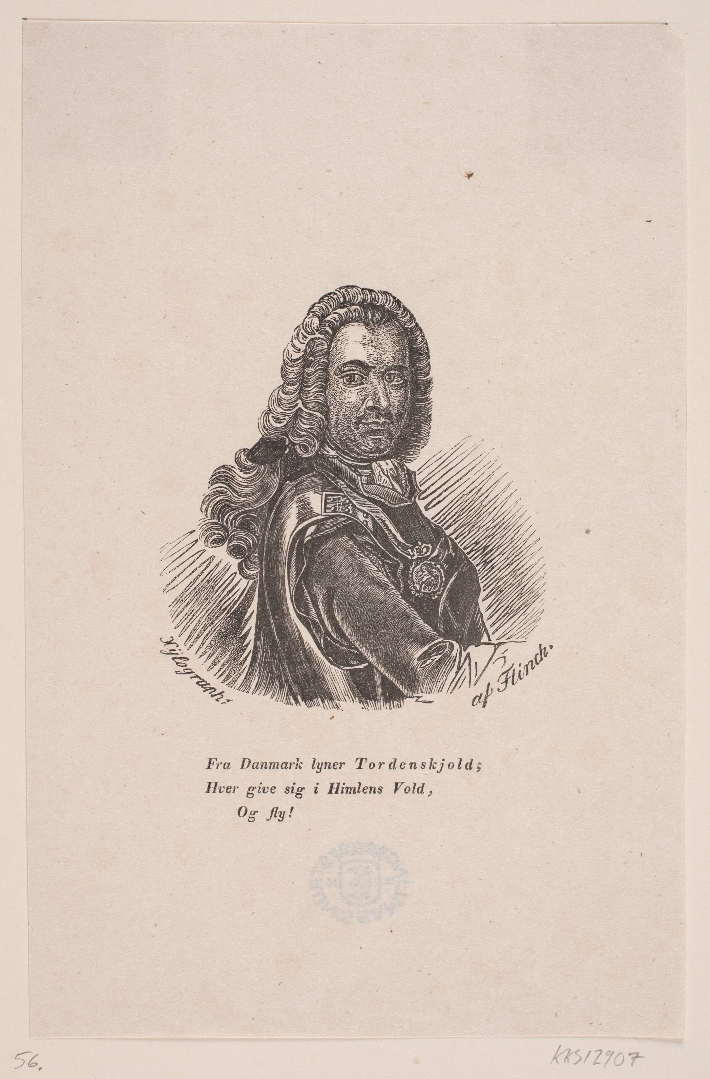 Tordenskjold, Andreas Flinch, 1813-1872