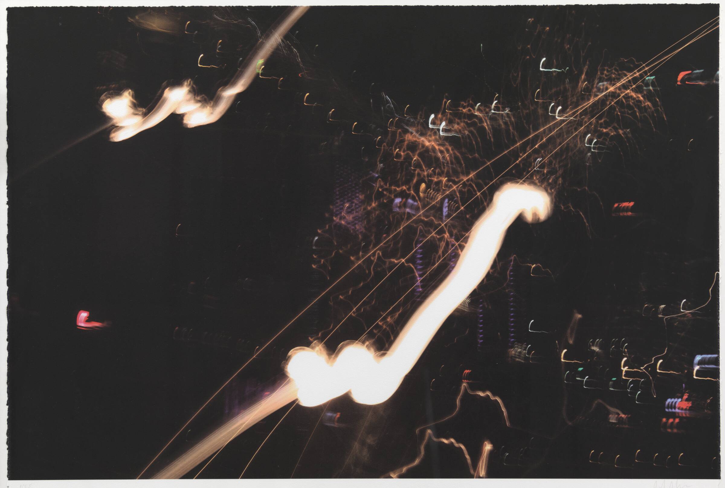 Traffic, Bejing, evening, Erik A. Frandsen, 2012