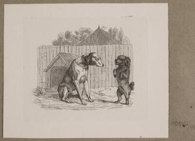 Illustration til O. Specter, "Fabler for Børn"