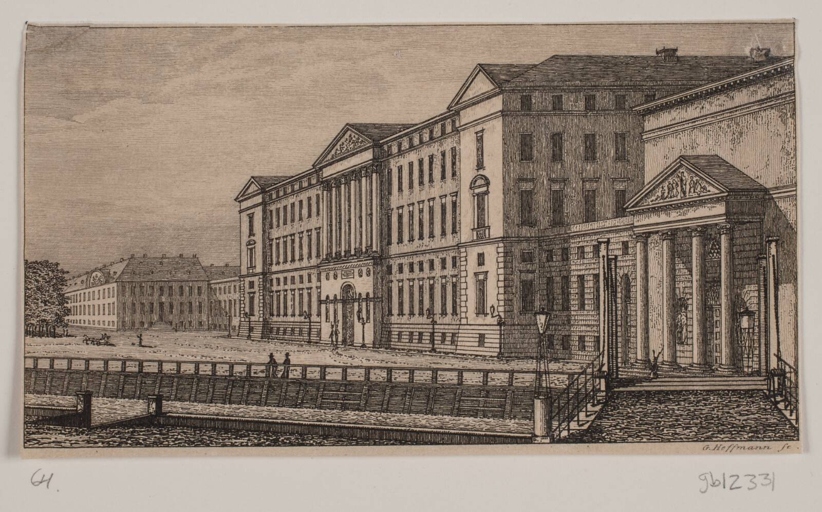 Christiansborg Slot, Georg Hoffmann, 1807-1876