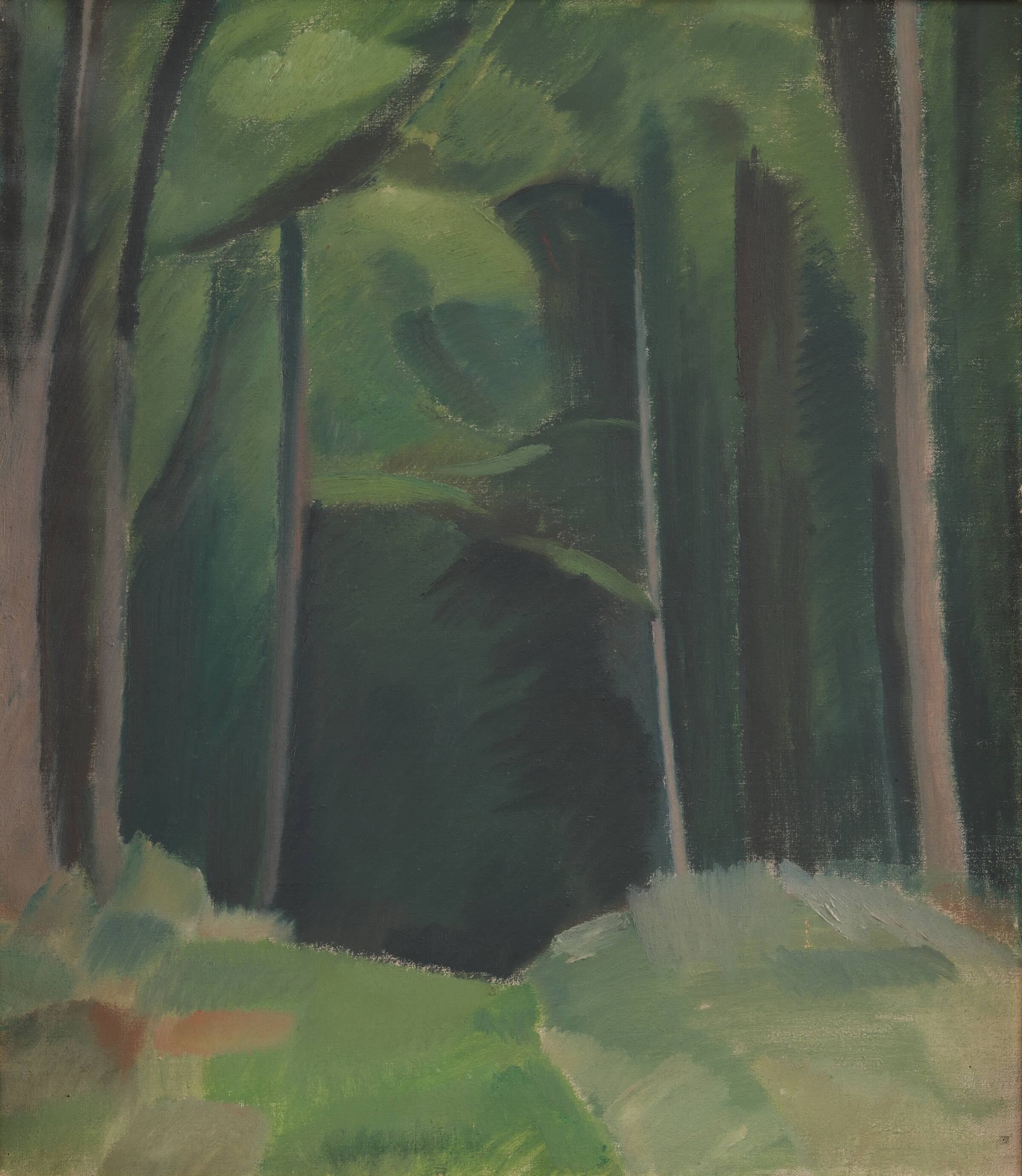 Skovinteriør, Харальд Гирсинг, 1917
