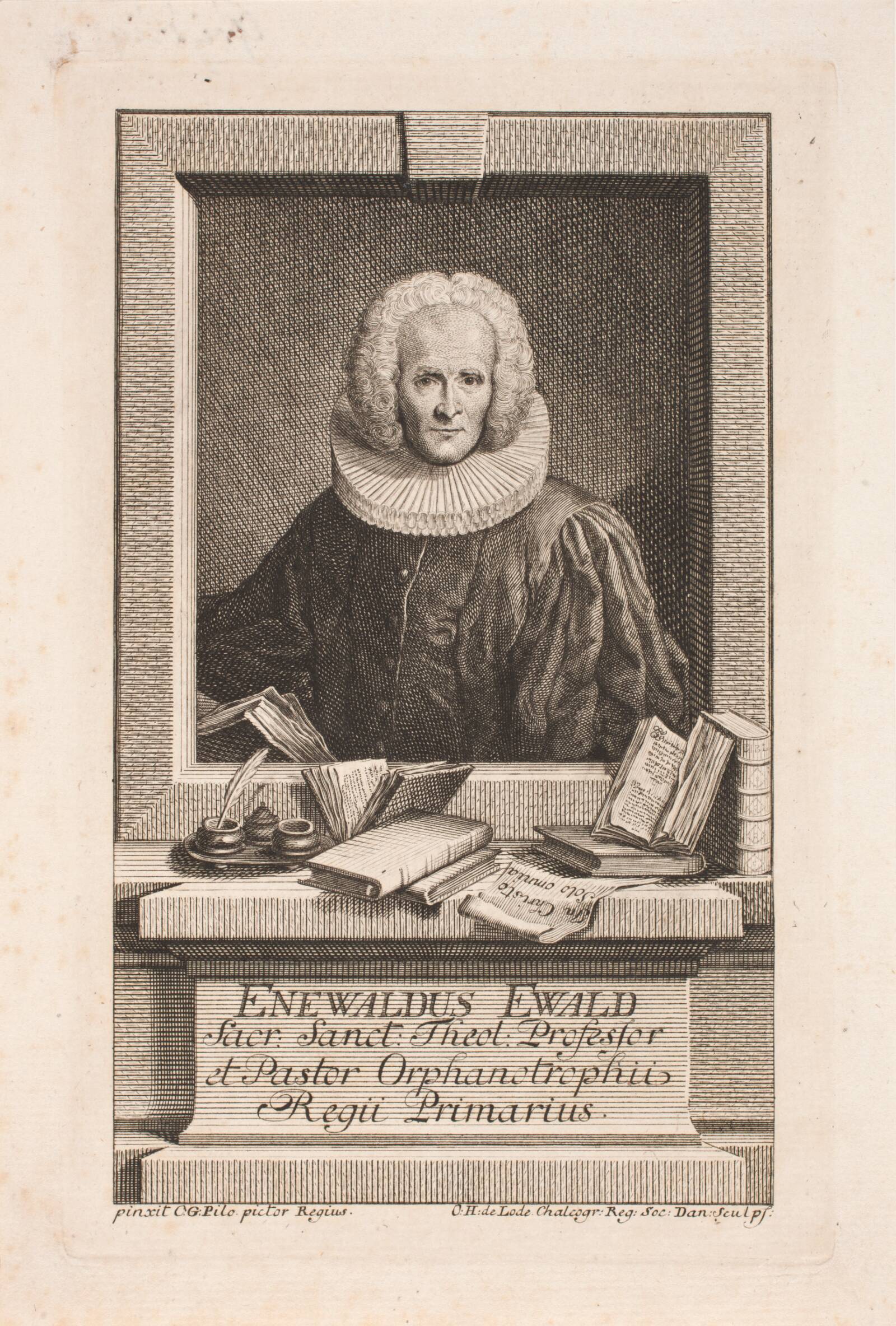 Enewold Ewald, Odvardt Helmoldt de Lode, 1726-1757