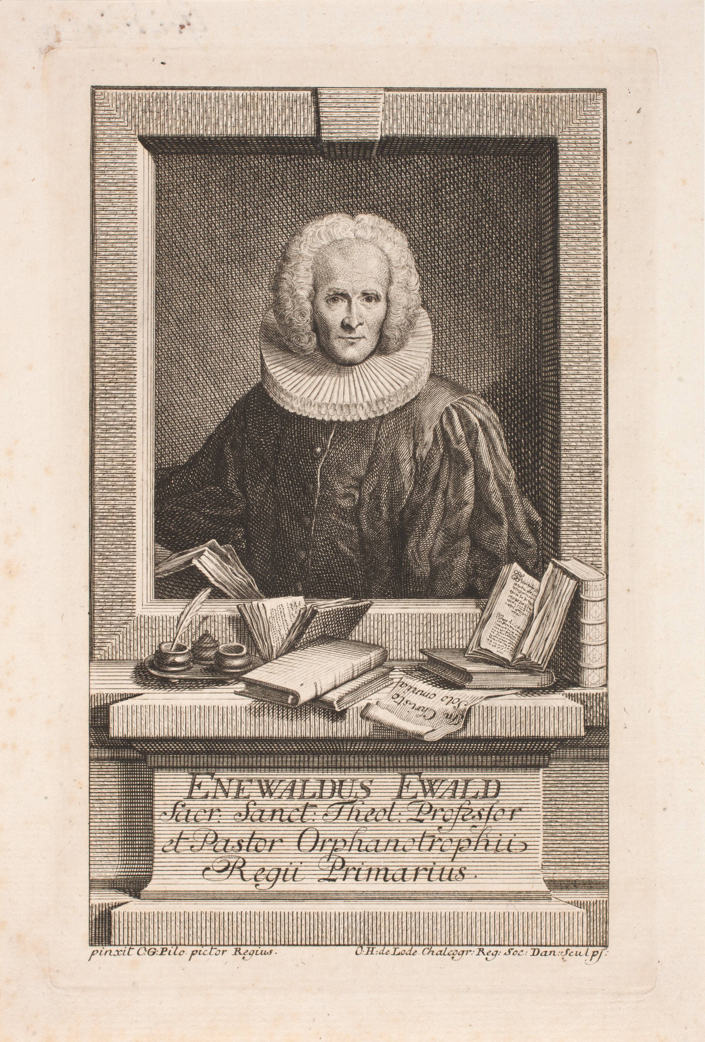 Enewold Ewald, Odvardt Helmoldt de Lode, 1726-1757