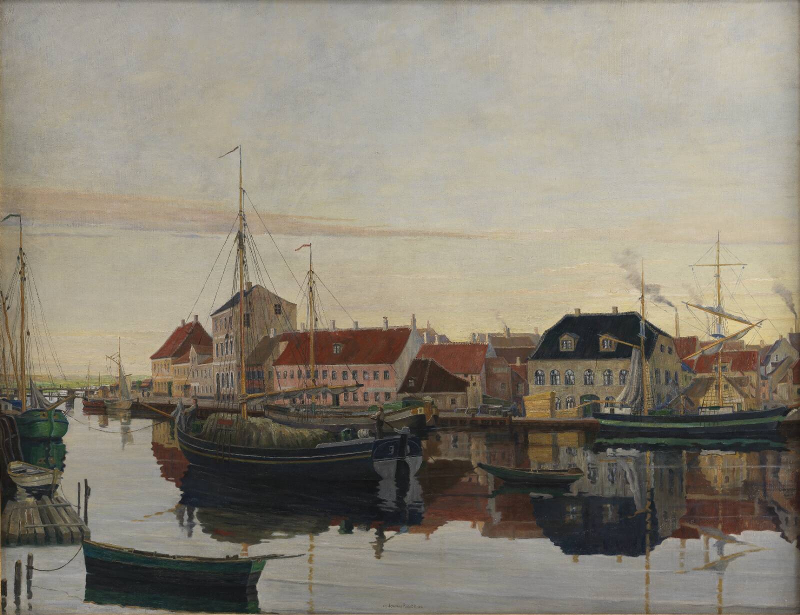 Randers havn, Johan Rohde, 1906