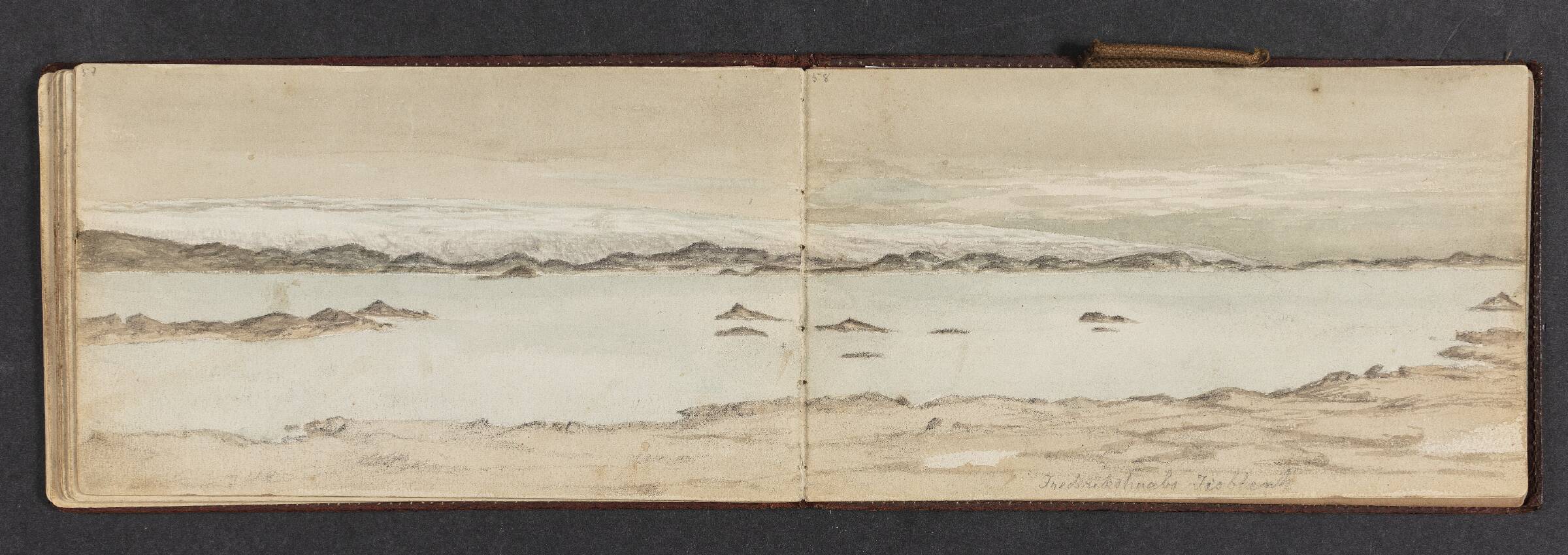 Klippelandskab, Frederikshåb, Lars Møller, 1883