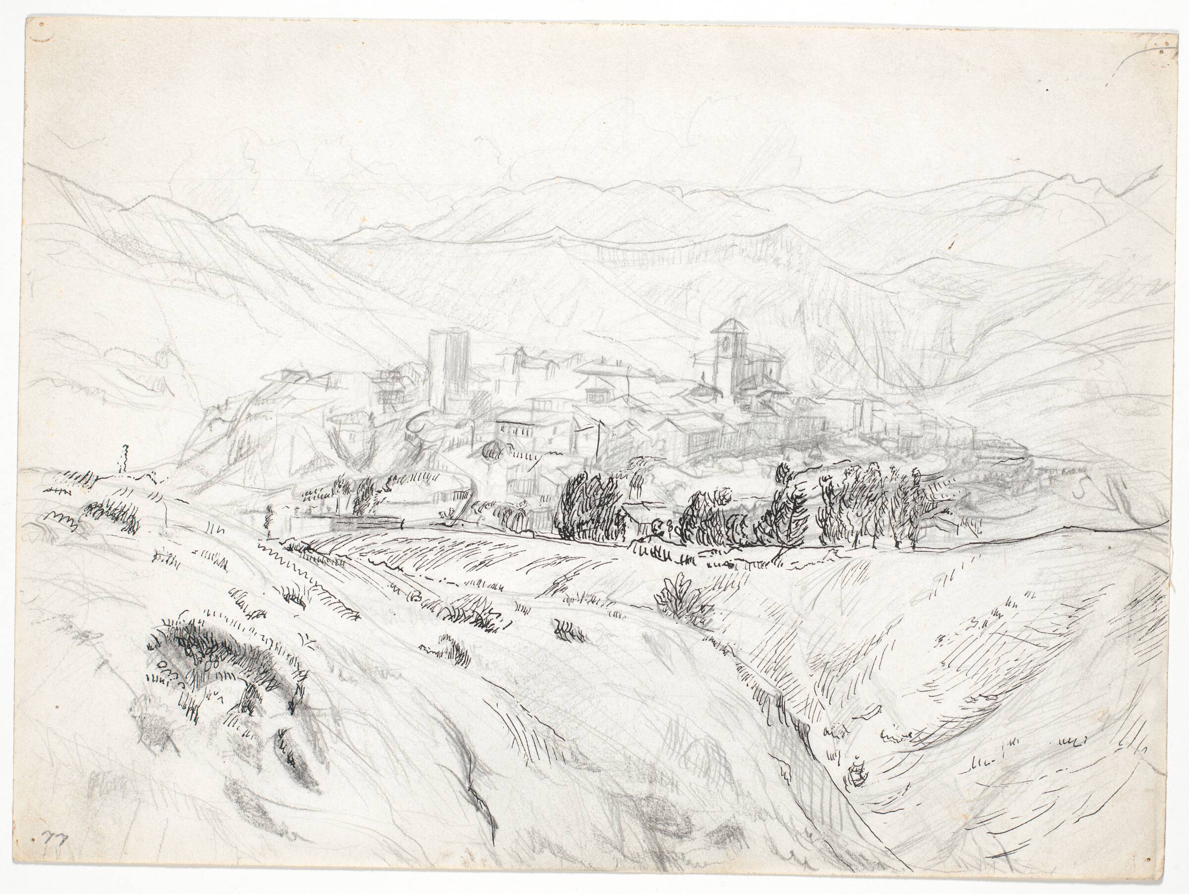 Civita d'Artino, Poul S. Christiansen, 1911