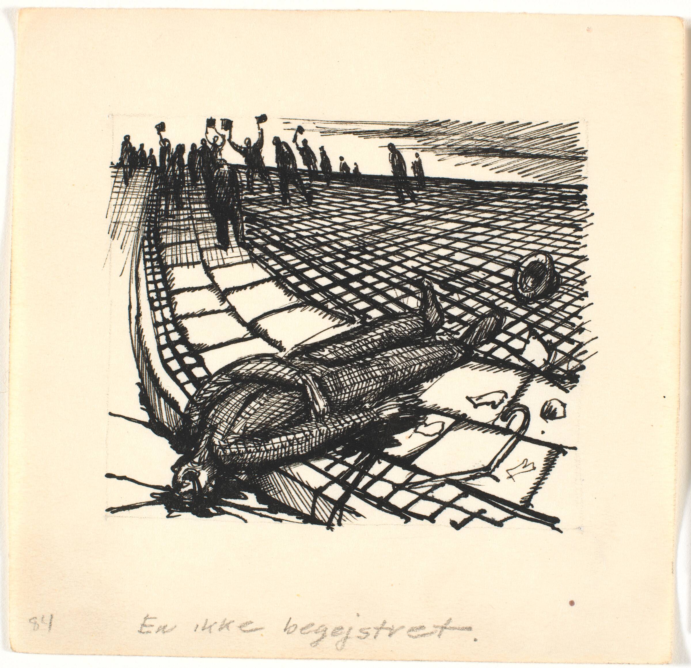 En ikke begejstret, Palle Nielsen, 1949