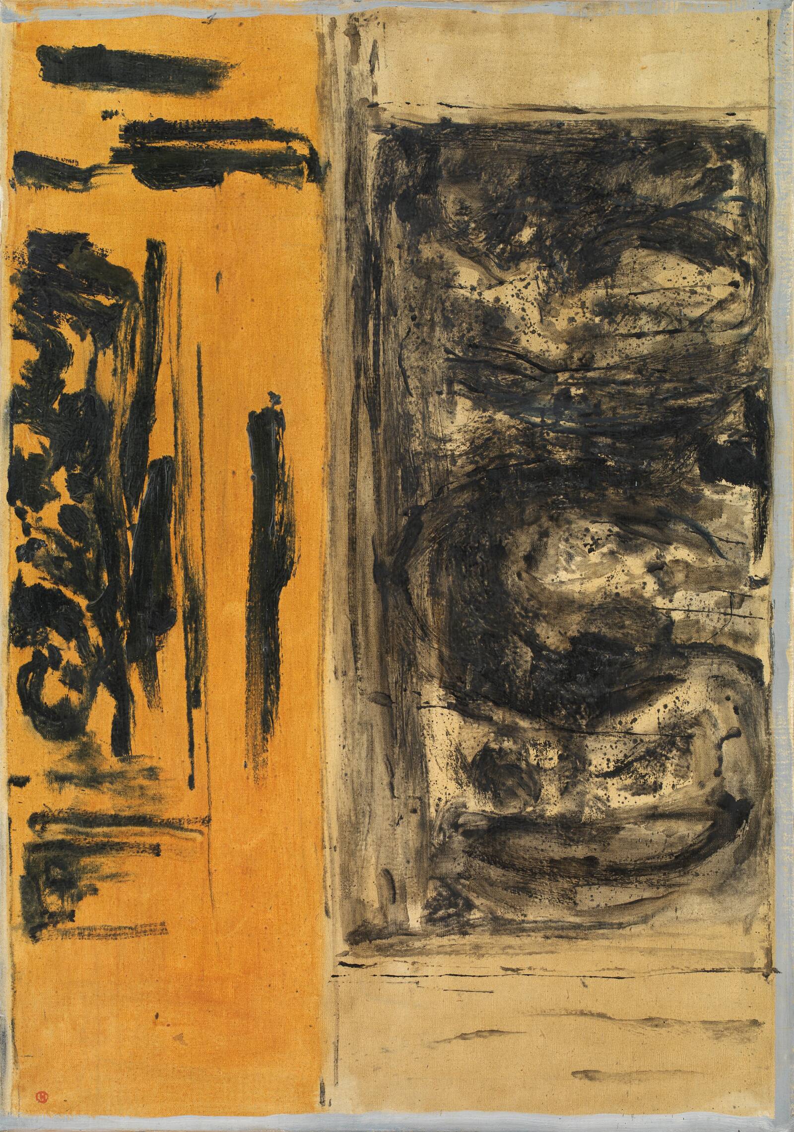 Atelierbillede, Preben Hornung, 1971
