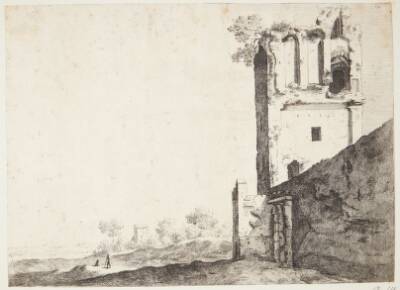 Romerske ruiner. Pars murorum Romae Veteris