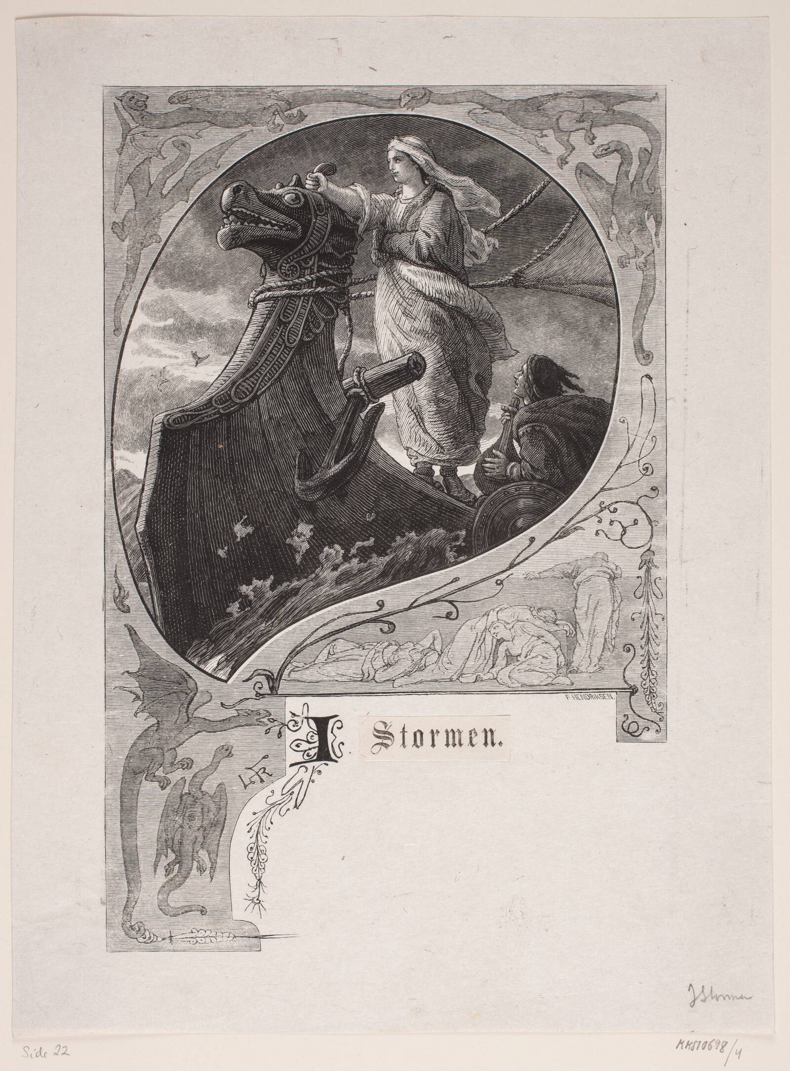 I stormen, Ubekendt, 1878