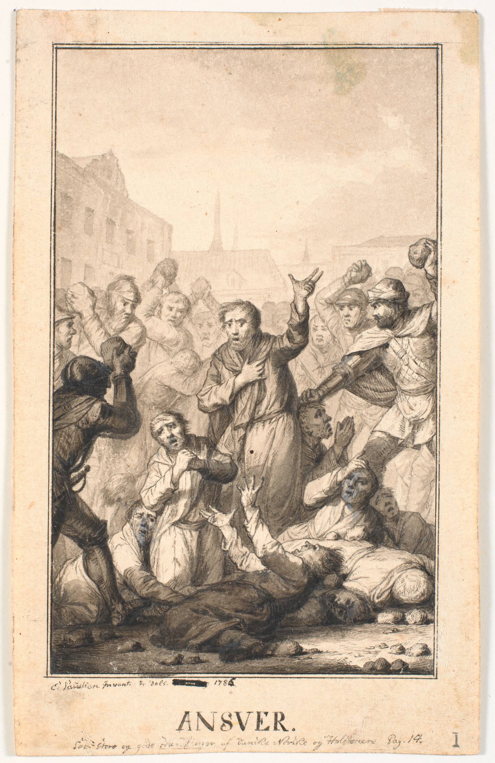Ansver, Erik Pauelsen, 1786