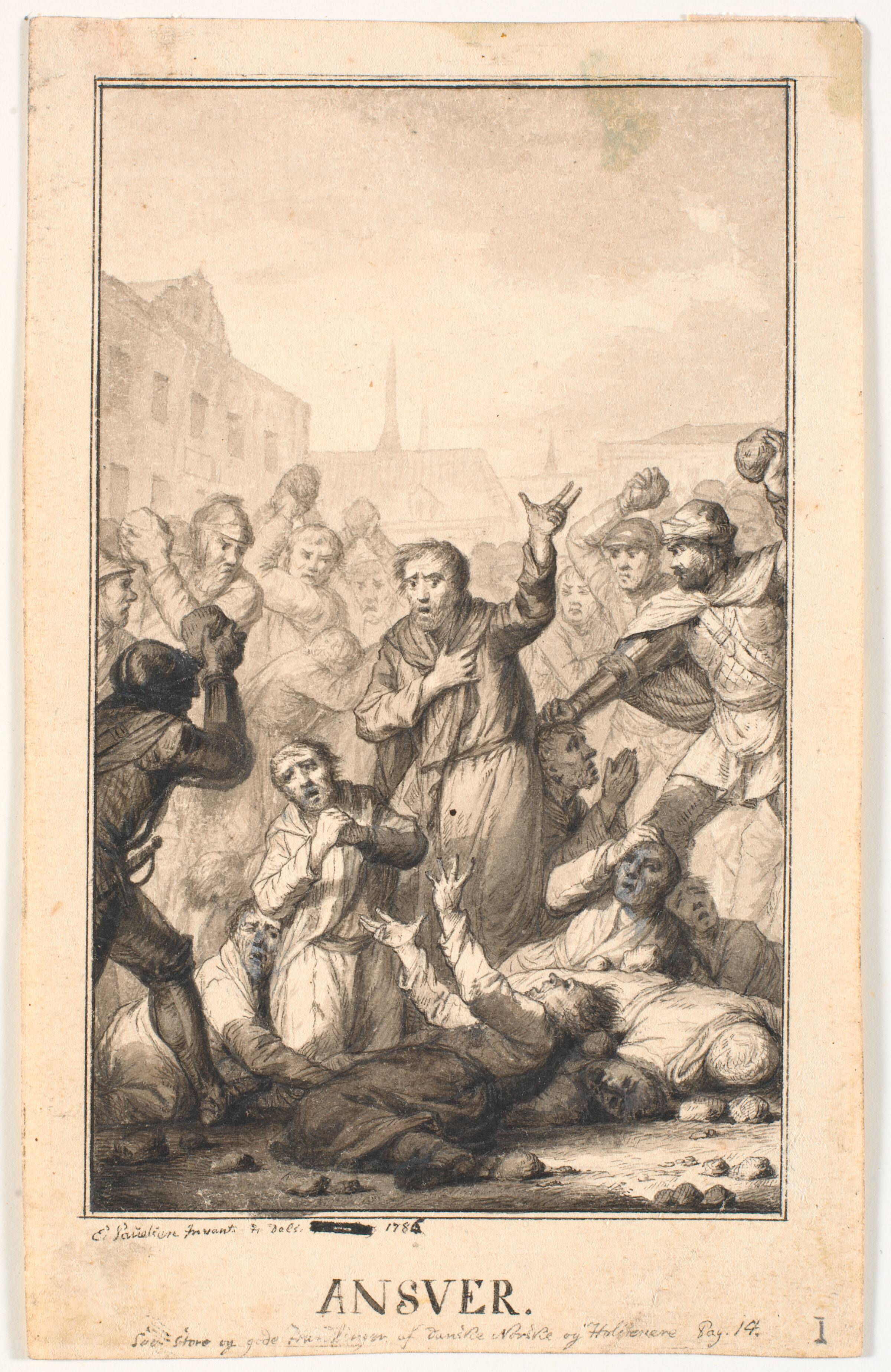 Ansver, Erik Pauelsen, 1786