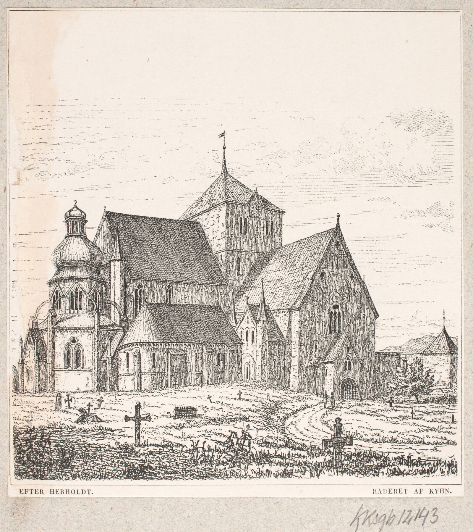 Trondhjem domkirke, Vilhelm Kyhn, 1818-1903