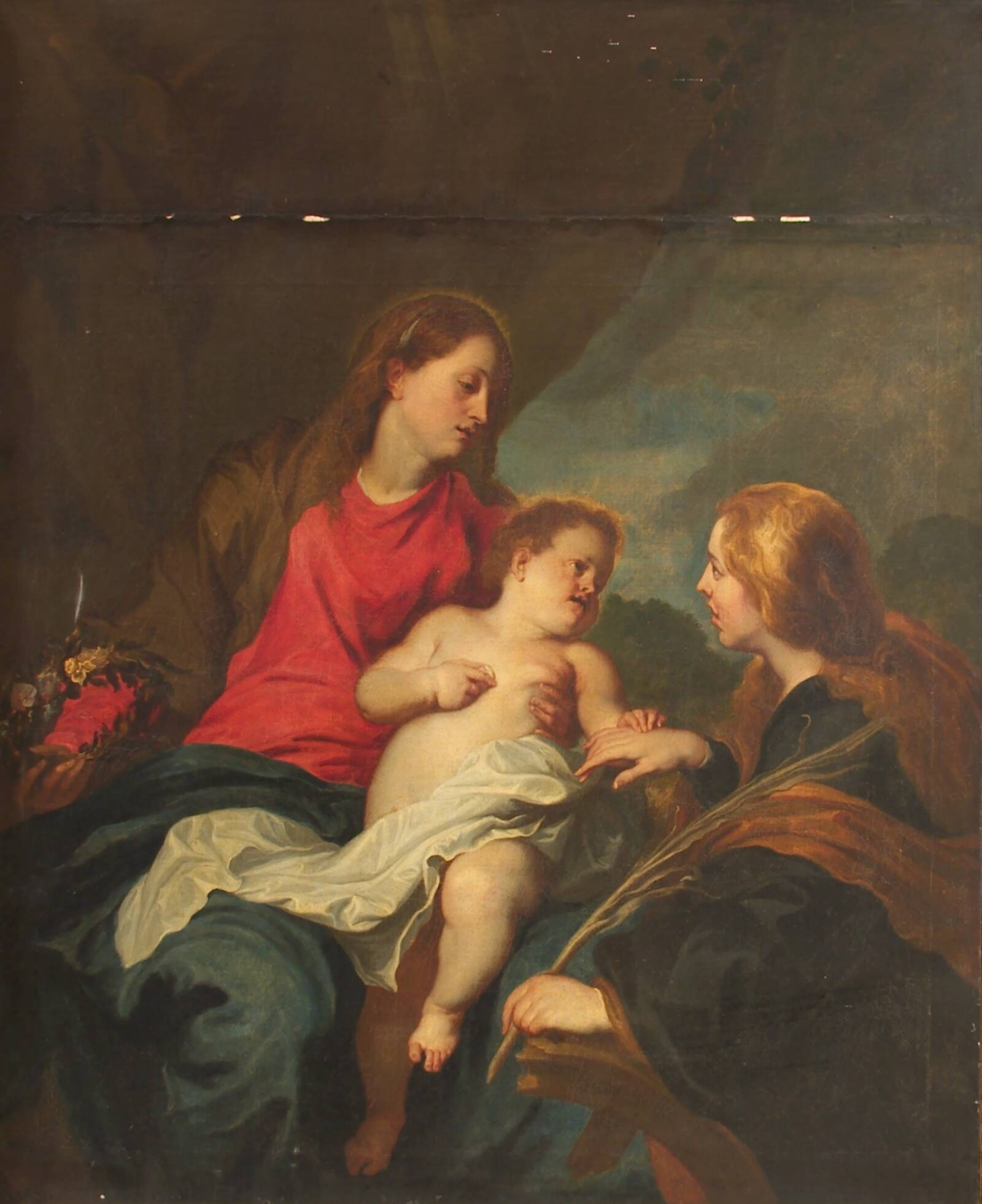 Den hellige Catharinas trolovelse, Ubekendt, 1614-1641